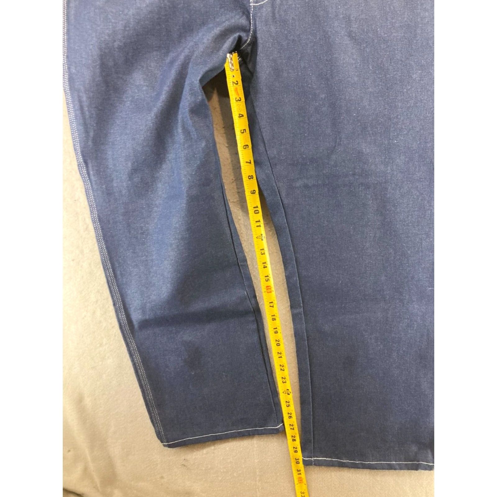 Dickies Dickies Relaxed Fit Straight Leg Jeans 42x30 Blue Denim Work Pants NWT Mens Size US 42 / EU 58 - 3 Thumbnail