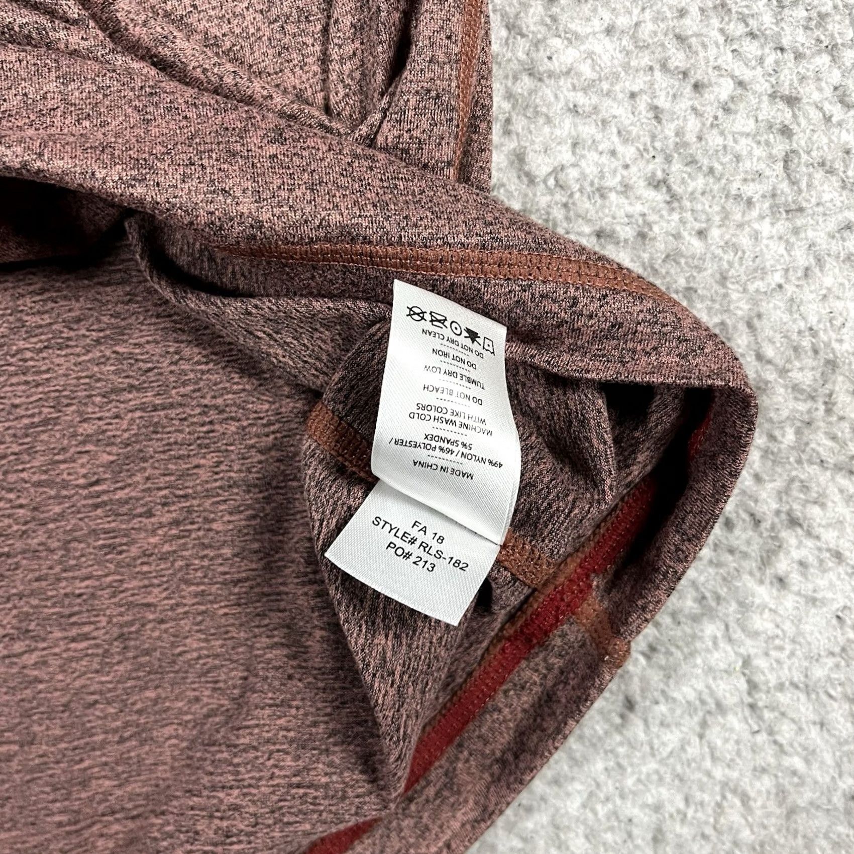 Rhone Rhone Shirt Mens L Red Long Sleeve Athletic Gym Performance Workout Reign Size US L / EU 52-54 / 3 - 5 Thumbnail