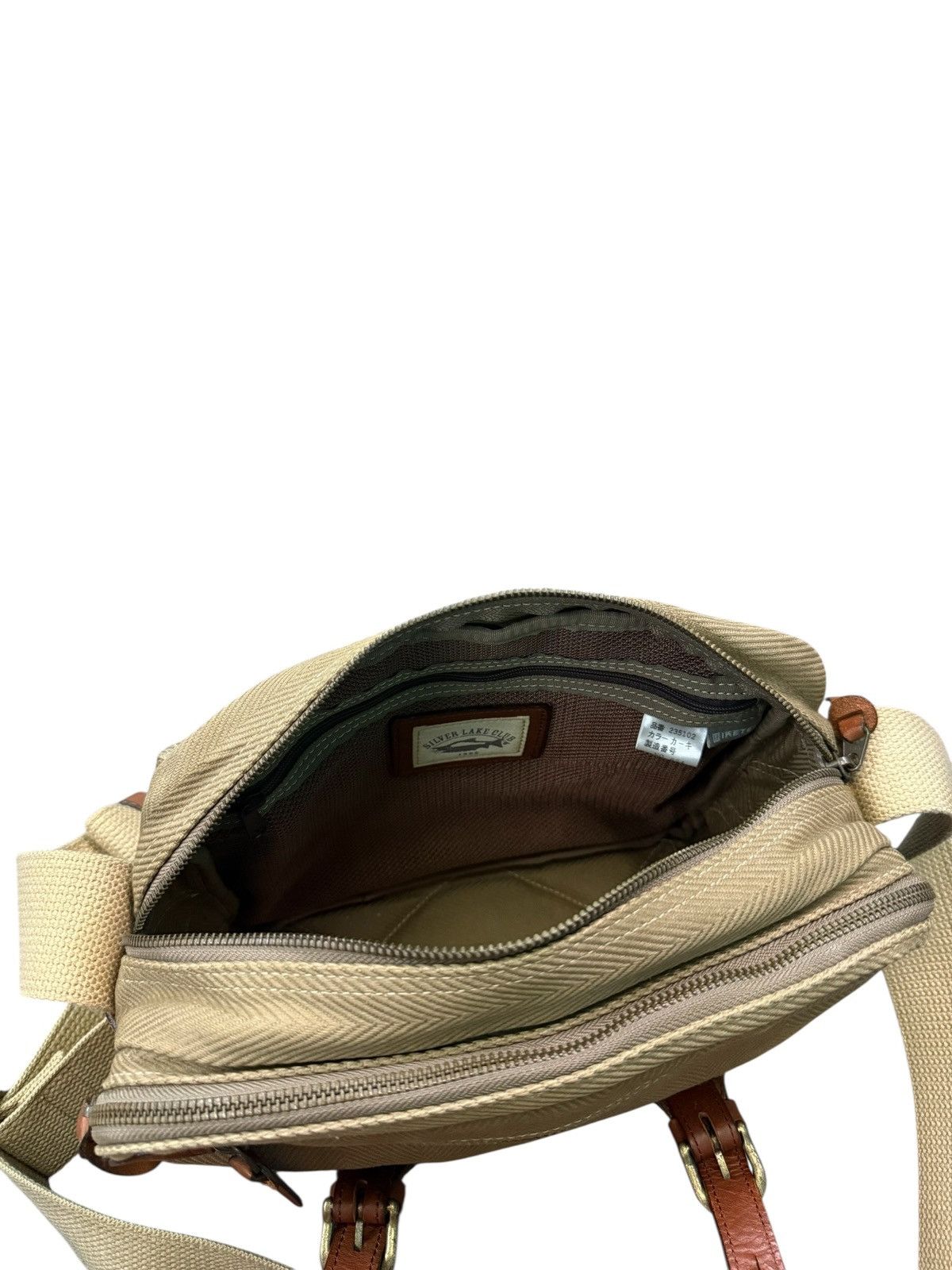 Japanese Brand RARE VINTAGE SILVER LAKE CLUB DUCK CANVAS CROSSBODY BAG Size ONE SIZE - 18 Thumbnail