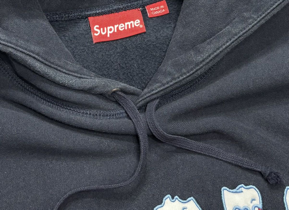 Supreme Supreme Icy Arc Hooded Sweatshirt (Navy) Size US L / EU 52-54 / 3 - 2 Thumbnail