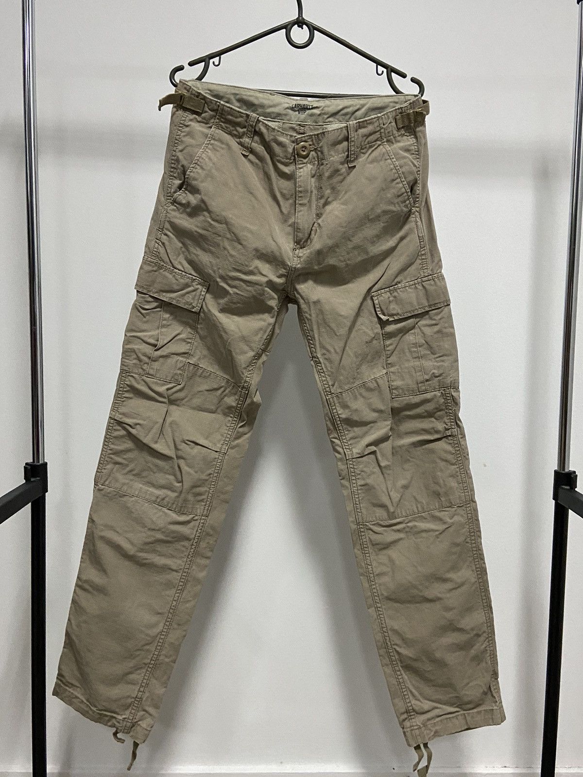 Carhartt × Vintage Carhartt Denim aviation Pants Vintage Y2K Skate Small Logo Size US 30 / EU 46 - 4 Thumbnail