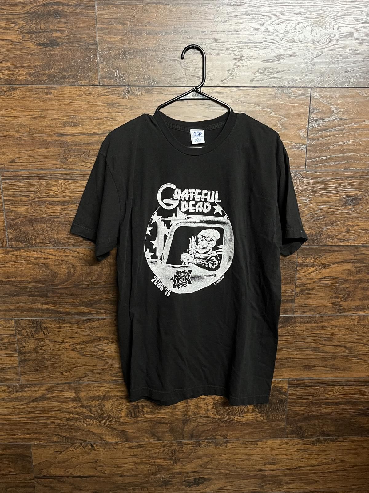 Designer BGP Grateful Dead Tour 76 T-shirt Smoking Skeleton Shirt XL Size US XL / EU 56 / 4 - 1 Thumbnail