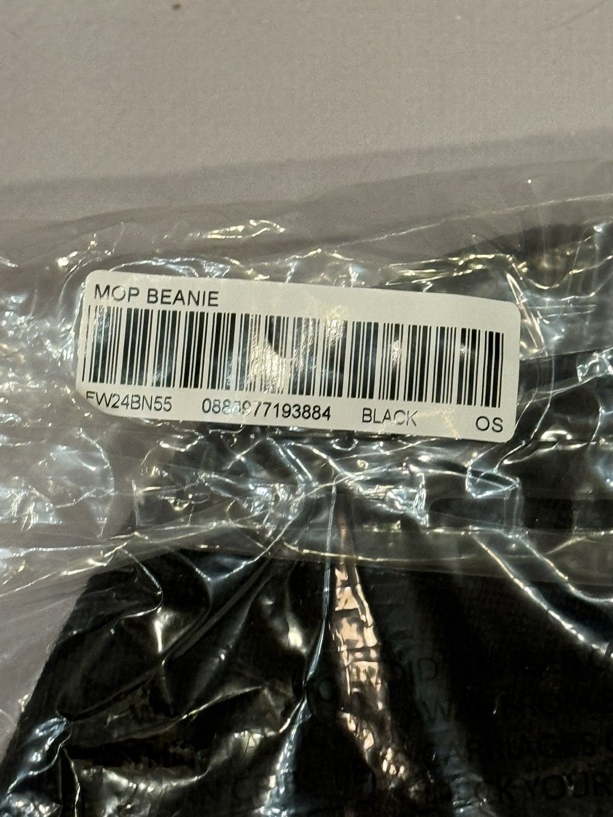 Supreme Fw24 Supreme M.O.P Beanie(Black/OS) Size ONE SIZE - 5 Thumbnail