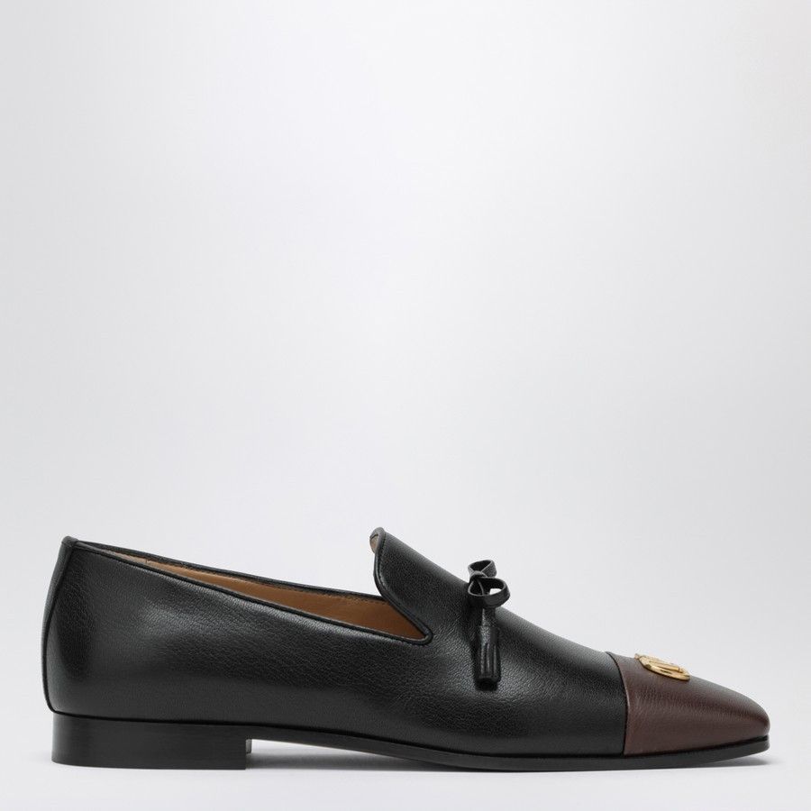 Valentino o1d2blof1025 Leather Loafers in Black Size US 8.5 / EU 41-42 - 3 Thumbnail