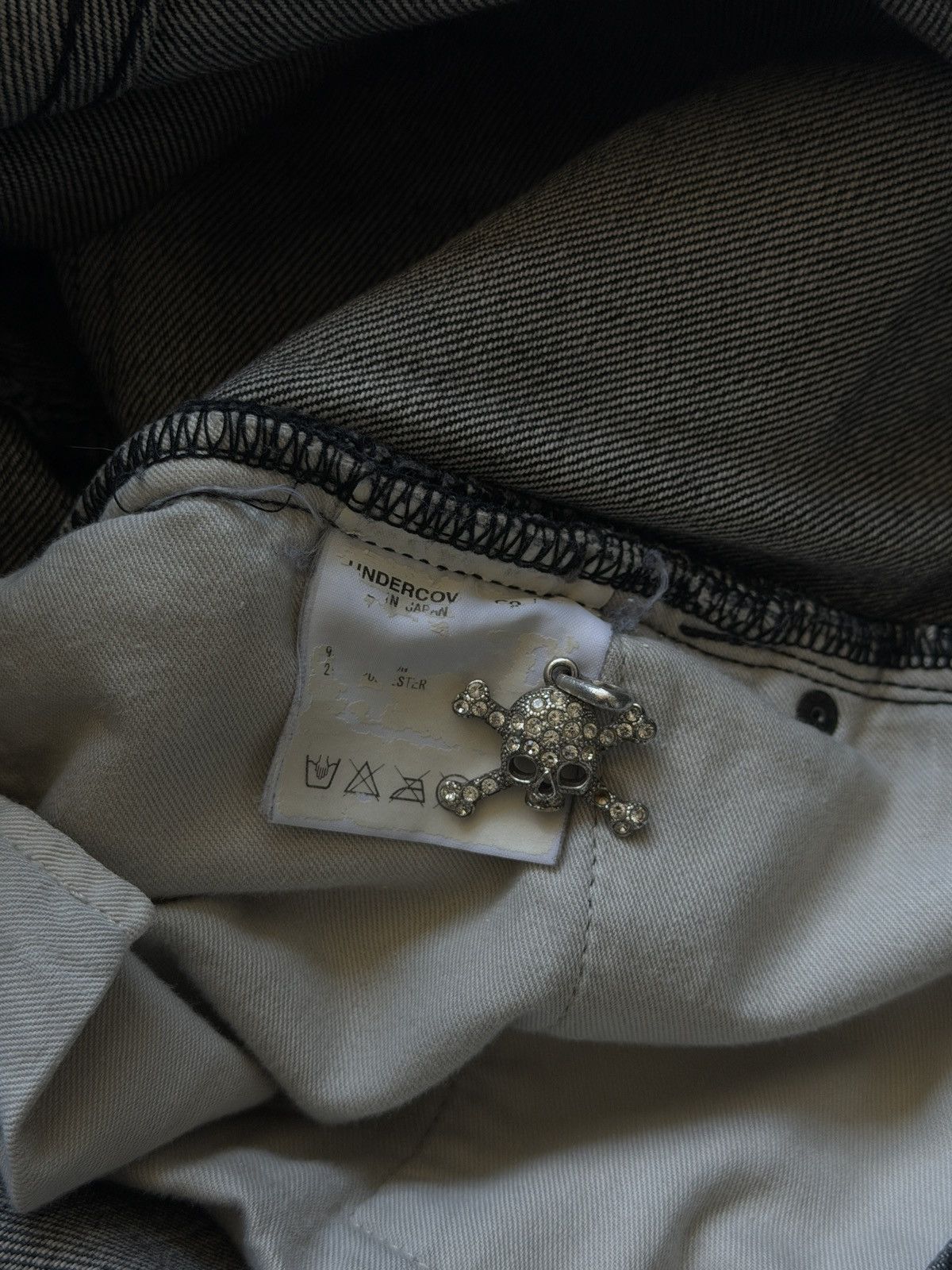 Undercover Undercover AW05 Skull Denim Size US 30 / EU 46 - 15 Thumbnail