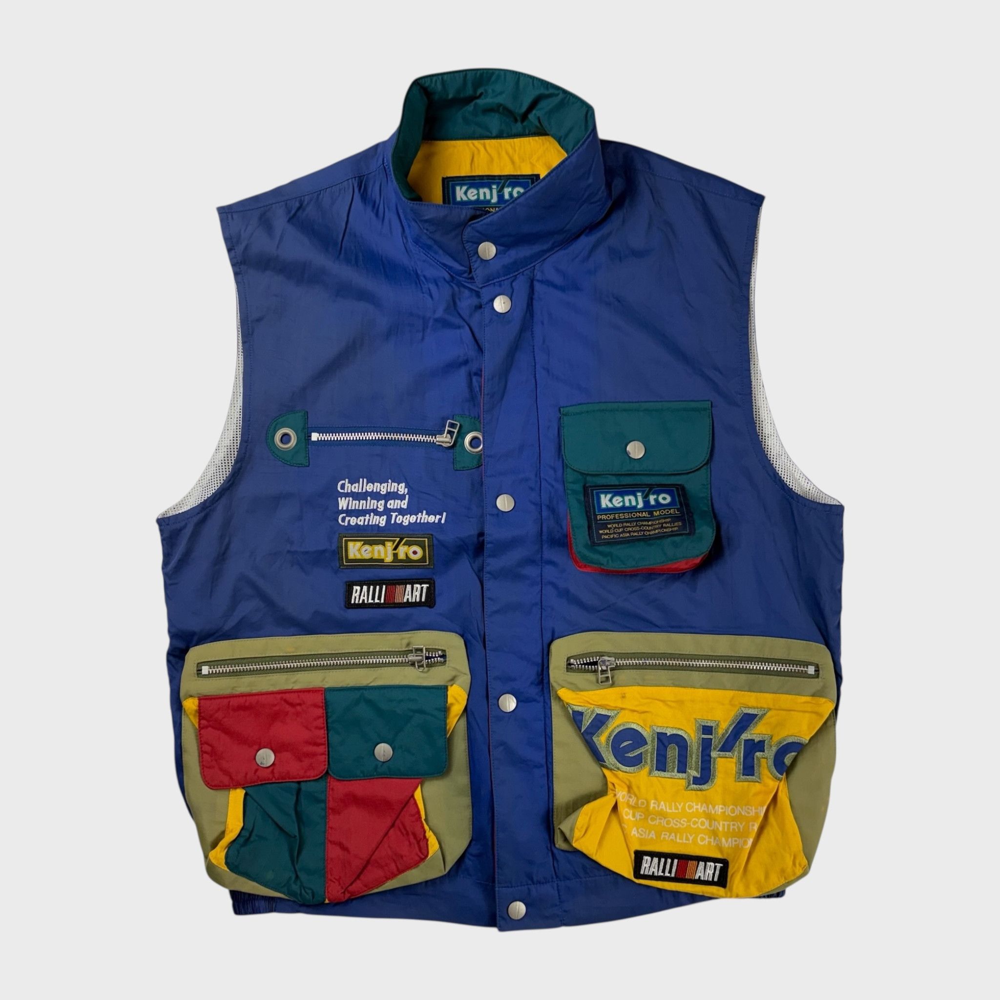 Vintage Kenjiro 90s Vest Size L Size US L / EU 52-54 / 3 - 1 Thumbnail