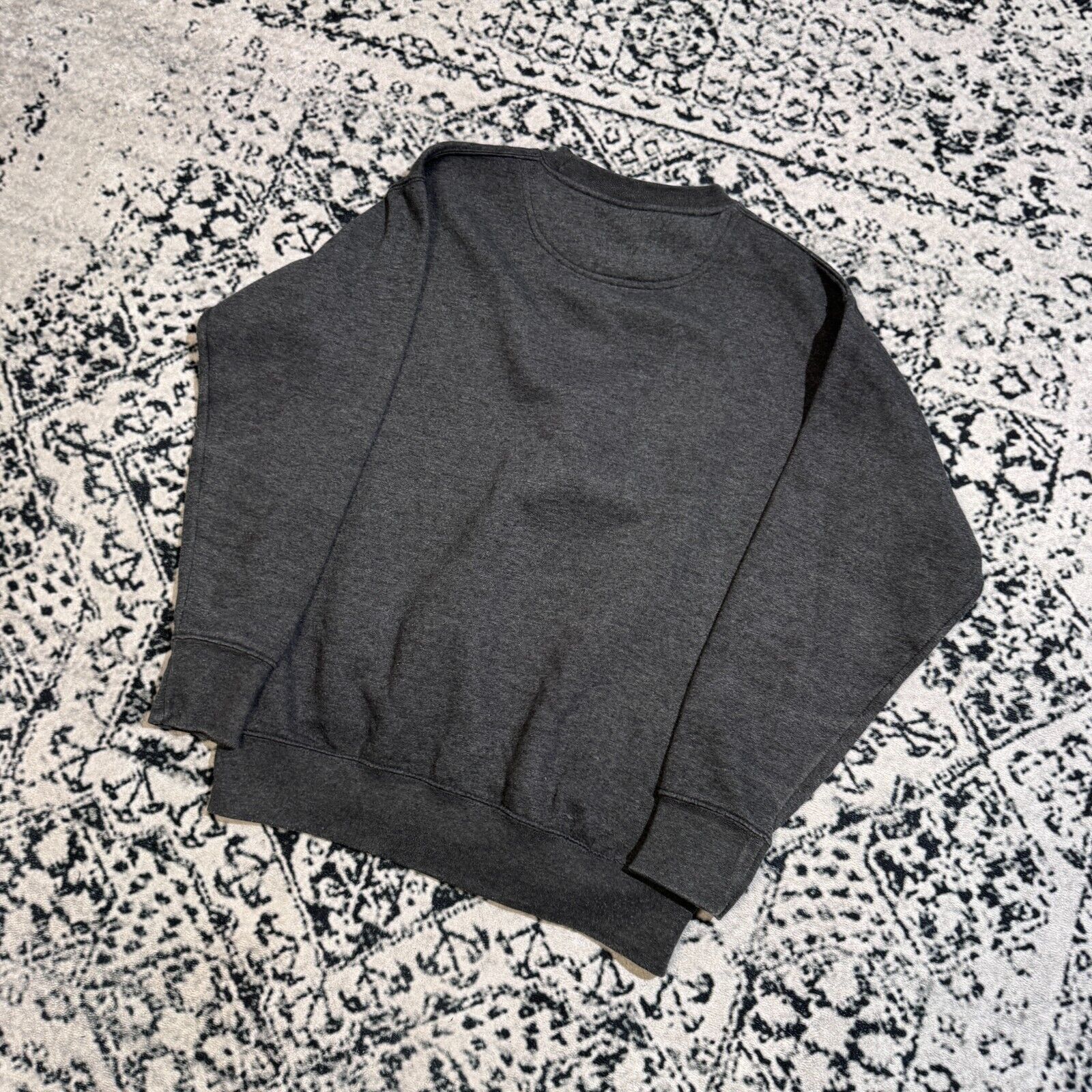 Vintage Vintage Unisex Gray Cotton Crewneck Size M Sunfaded Washed Size US M / EU 48-50 / 2 - 8 Thumbnail