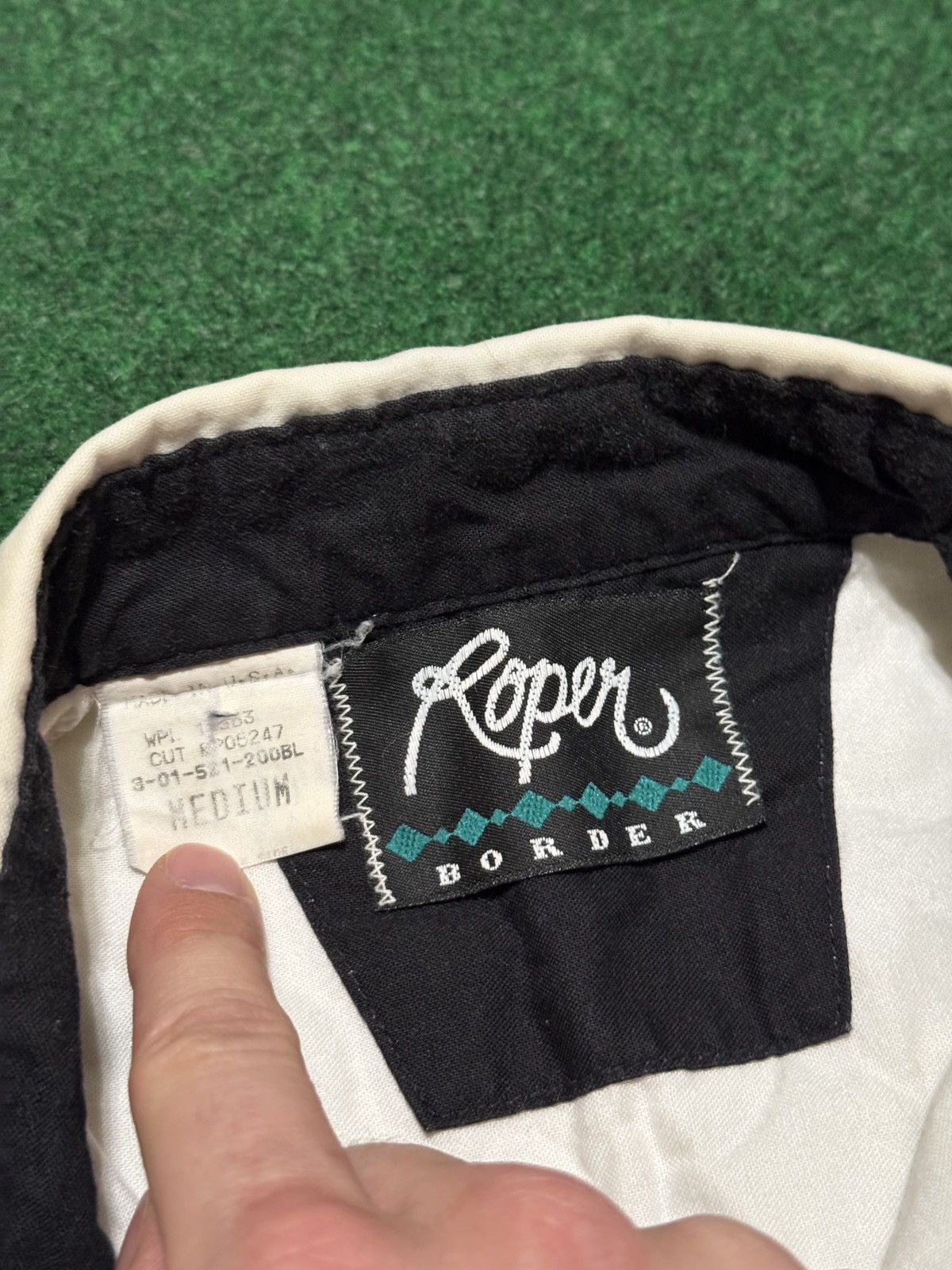 Roper × Vintage Vintage 90s Roper Wild Horses Retro Cowboy Button Up Shirt Size US M / EU 48-50 / 2 - 4 Thumbnail