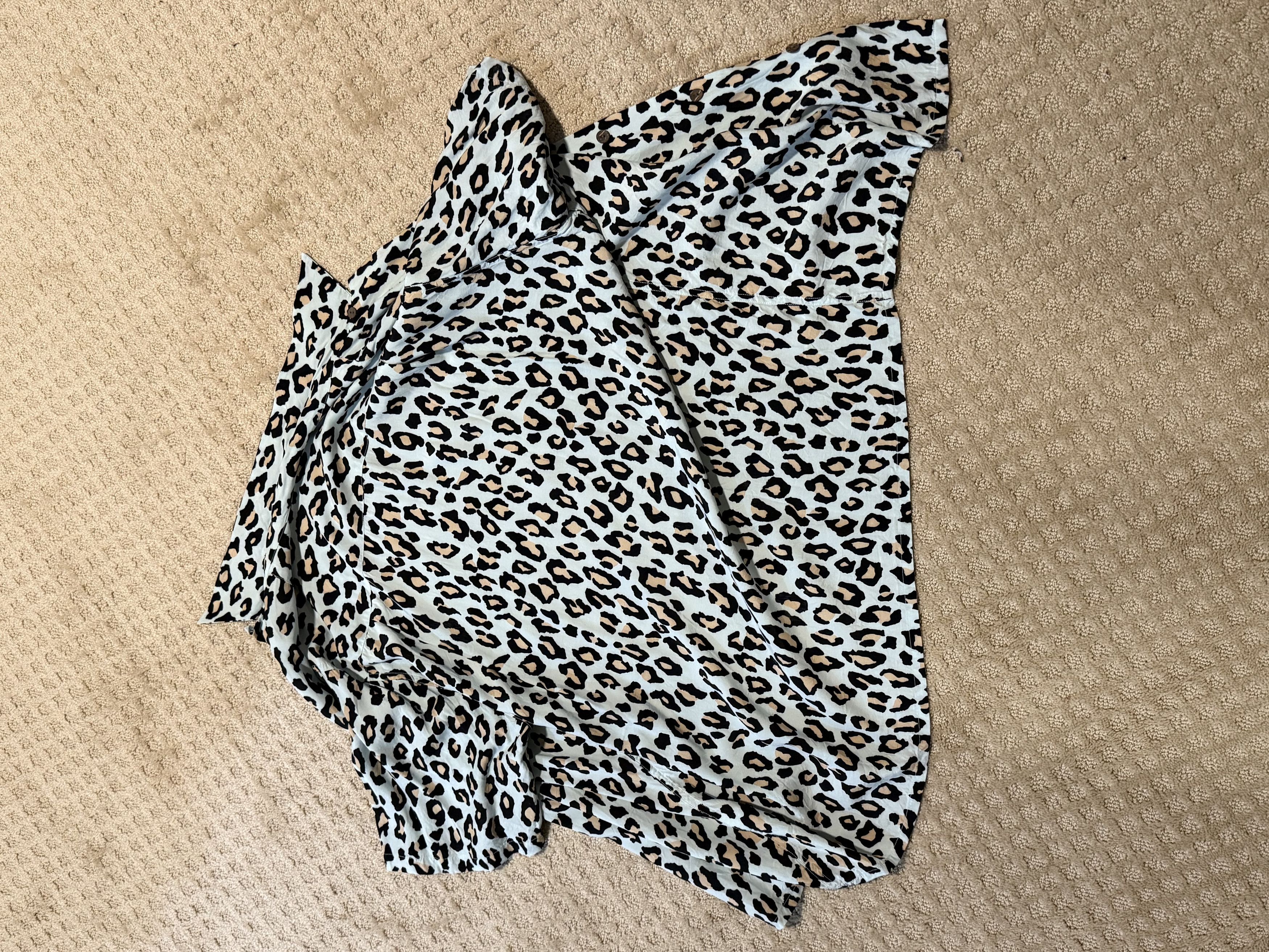 Wacko Maria Wacko Maria Leopard Rayon Hawaiian Shirt Size L Size US L / EU 52-54 / 3 - 6 Thumbnail