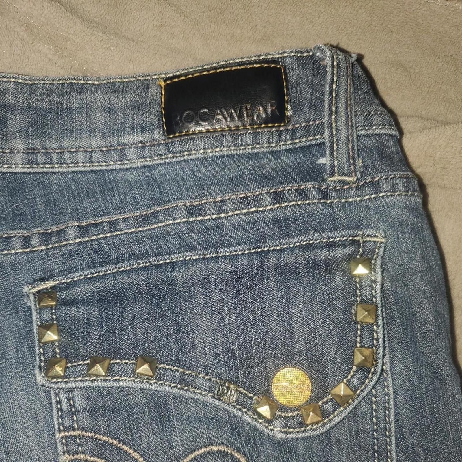 Rocawear Rocawear Women's Blue and Navy Jeans Size 34" / US 12 / IT 48 - 4 Thumbnail