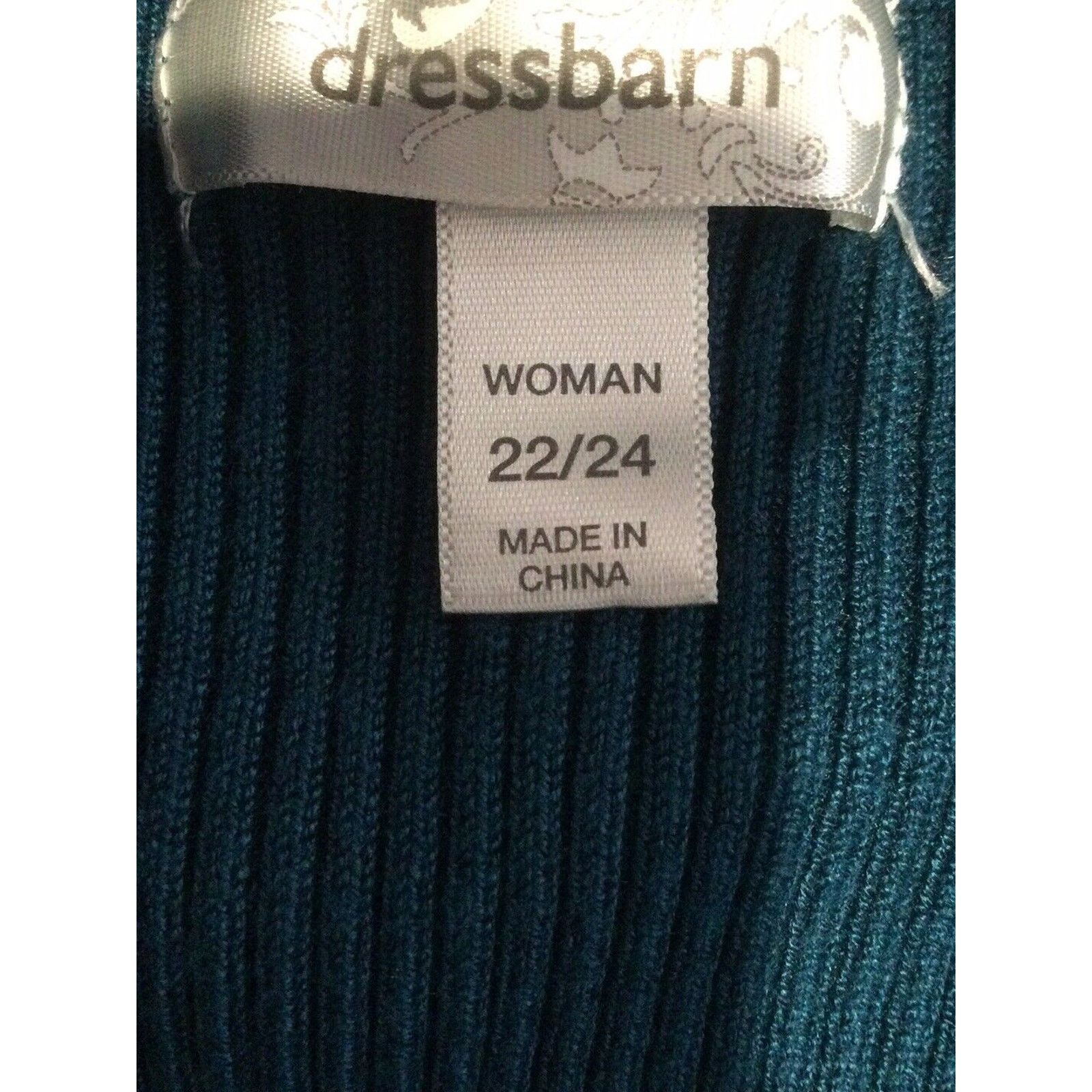 Other Dressbarn Shawl Sleeve/Shoulder Pullover Stretch Top 22/24 Size 4XL / US 24-26 - 11 Thumbnail