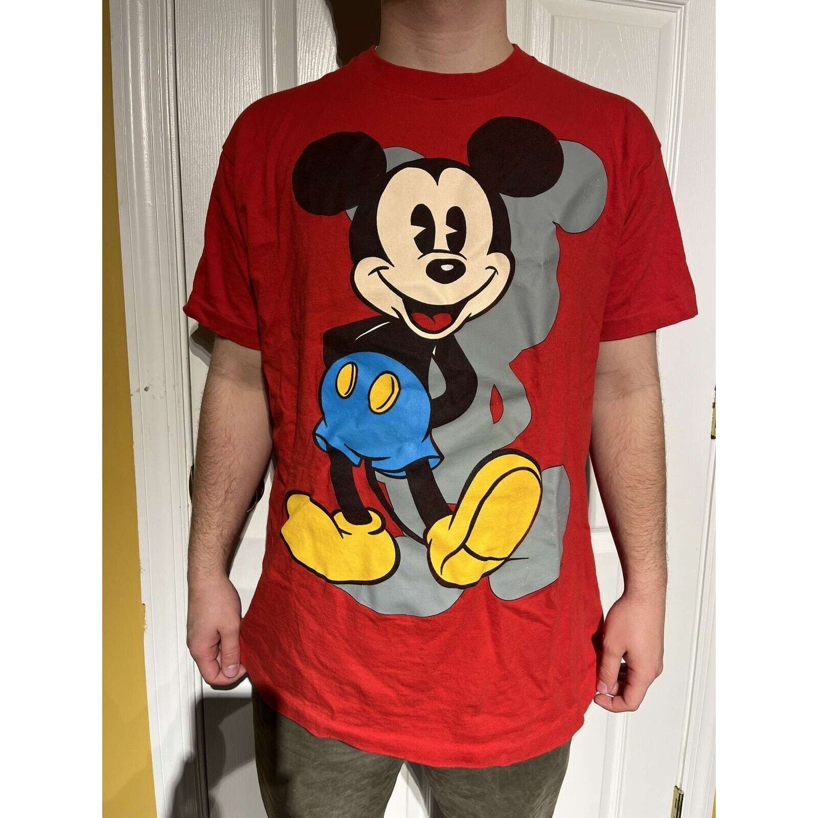 Disney Disney Store Vintage Mickey Mouse Steam Boat t-shirt XL Size US XL / EU 56 / 4 - 1 Thumbnail