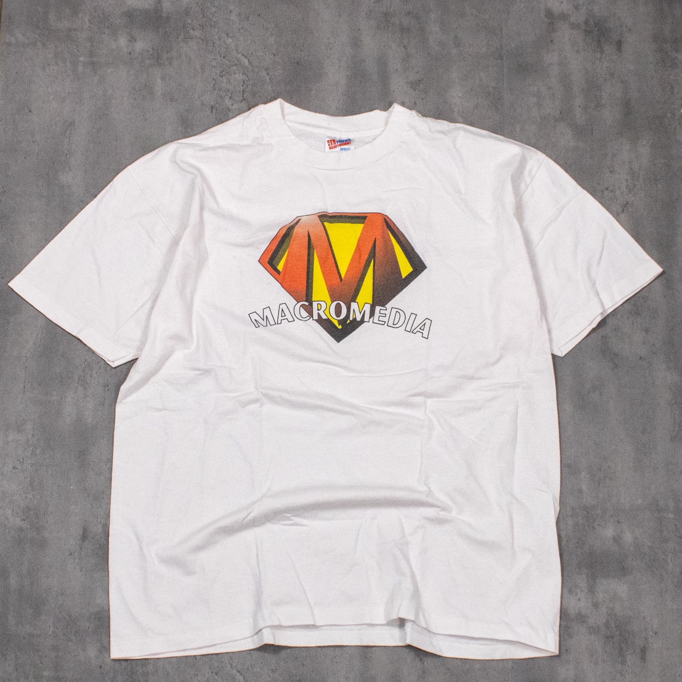 Hanes × Japanese Brand × Vintage Vintage 1990s Multimedia Superhero Single Stitch White Tee Size US XL / EU 56 / 4 - 3 Thumbnail