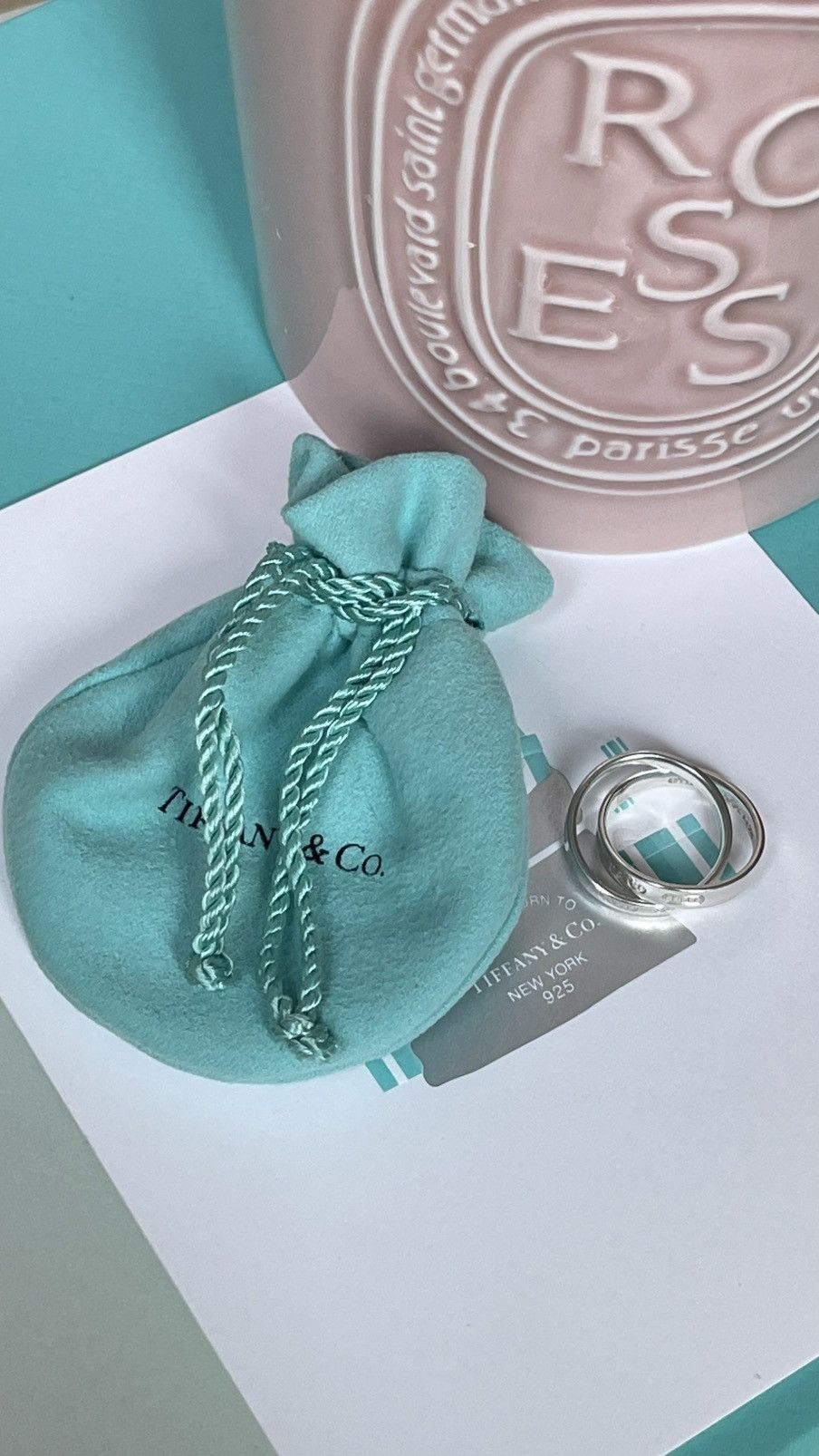 Tiffany & Co. Tiffany & Co. Tiffany 1837 Interlocking Ring Silver 5.5 NEW Size ONE SIZE - 8 Thumbnail