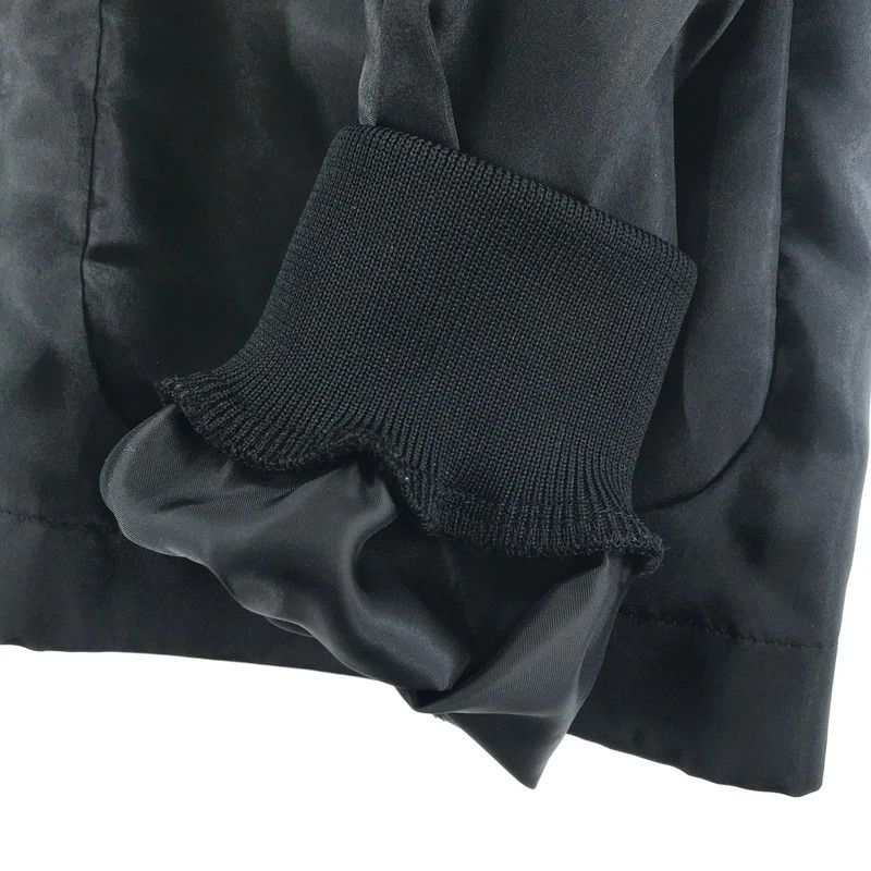 Comme des Garcons Black Jacket Polyester Satin China Shirt Toogle Button Black Size US L / EU 52-54 / 3 - 9 Thumbnail