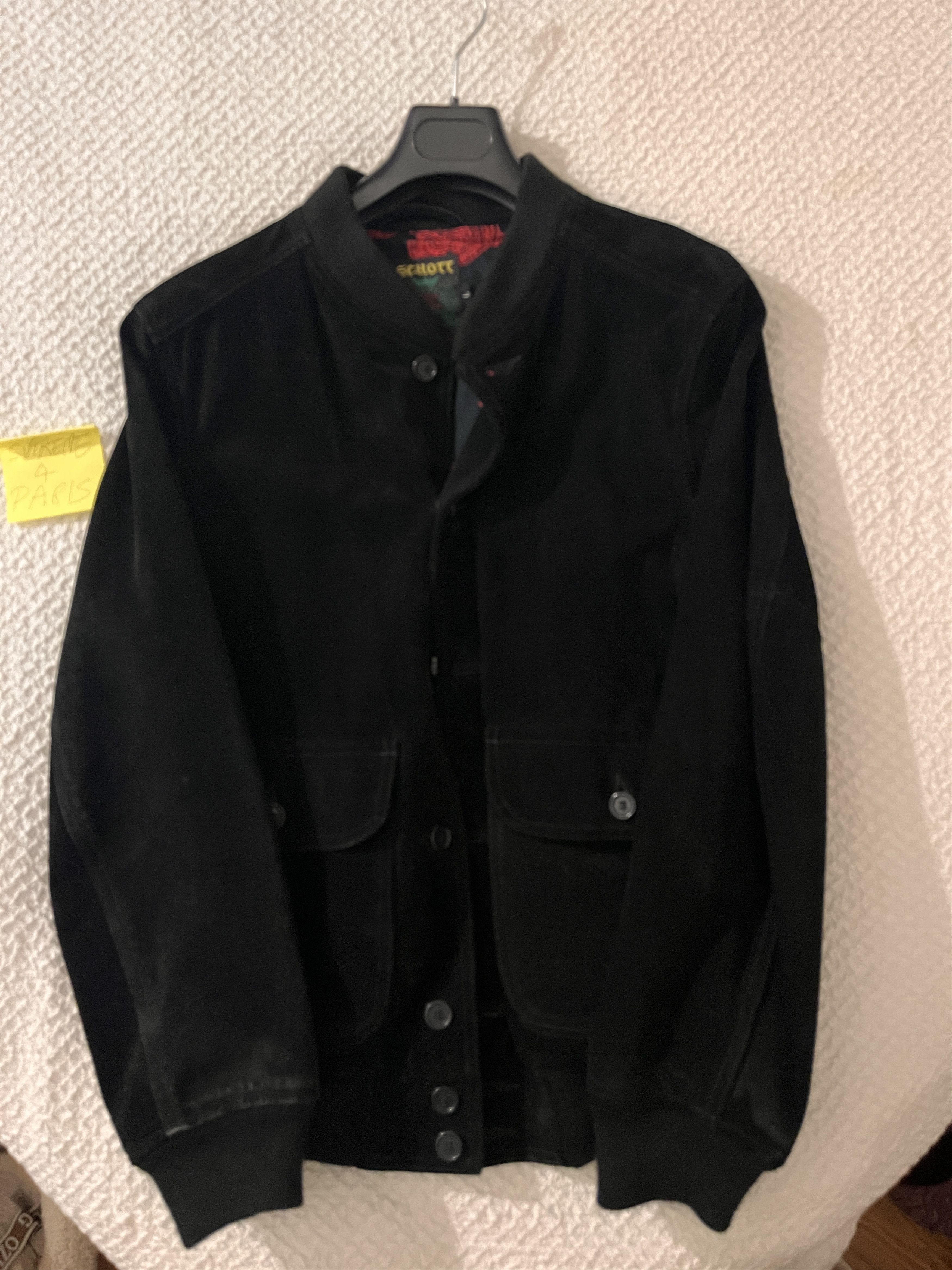 Schott × Supreme Supreme x Schott SS14 Suede Paisley Bomber Jacket Size US L / EU 52-54 / 3 - 3 Thumbnail