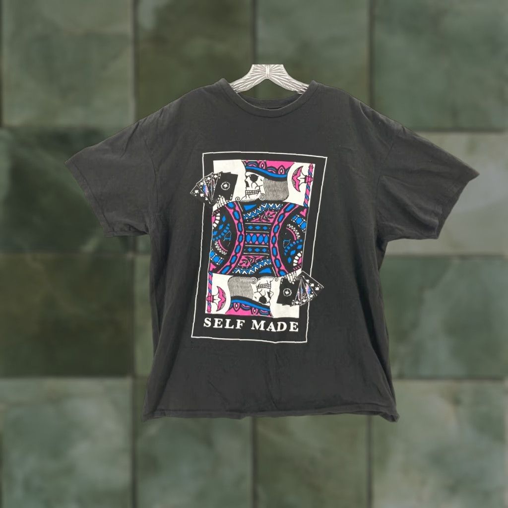 Vintage The Young and Wild Shirt Mens XL Black Skeleton Cards T-Shirt Size US XL / EU 56 / 4 - 1 Thumbnail