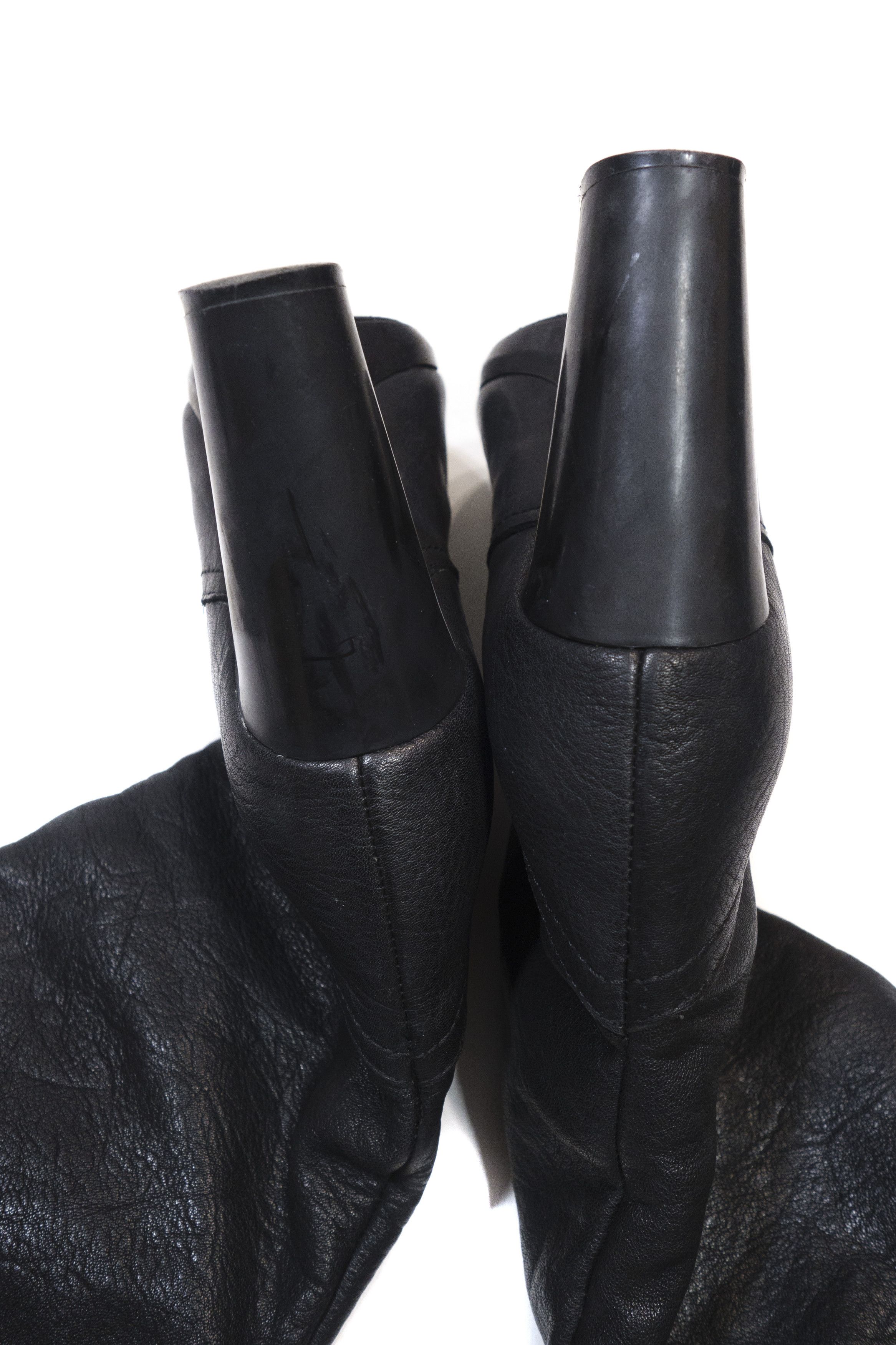 Chloe 00S Leather Insulated High Heeled Boots Vintage Size US 7 / IT 37 - 3 Thumbnail