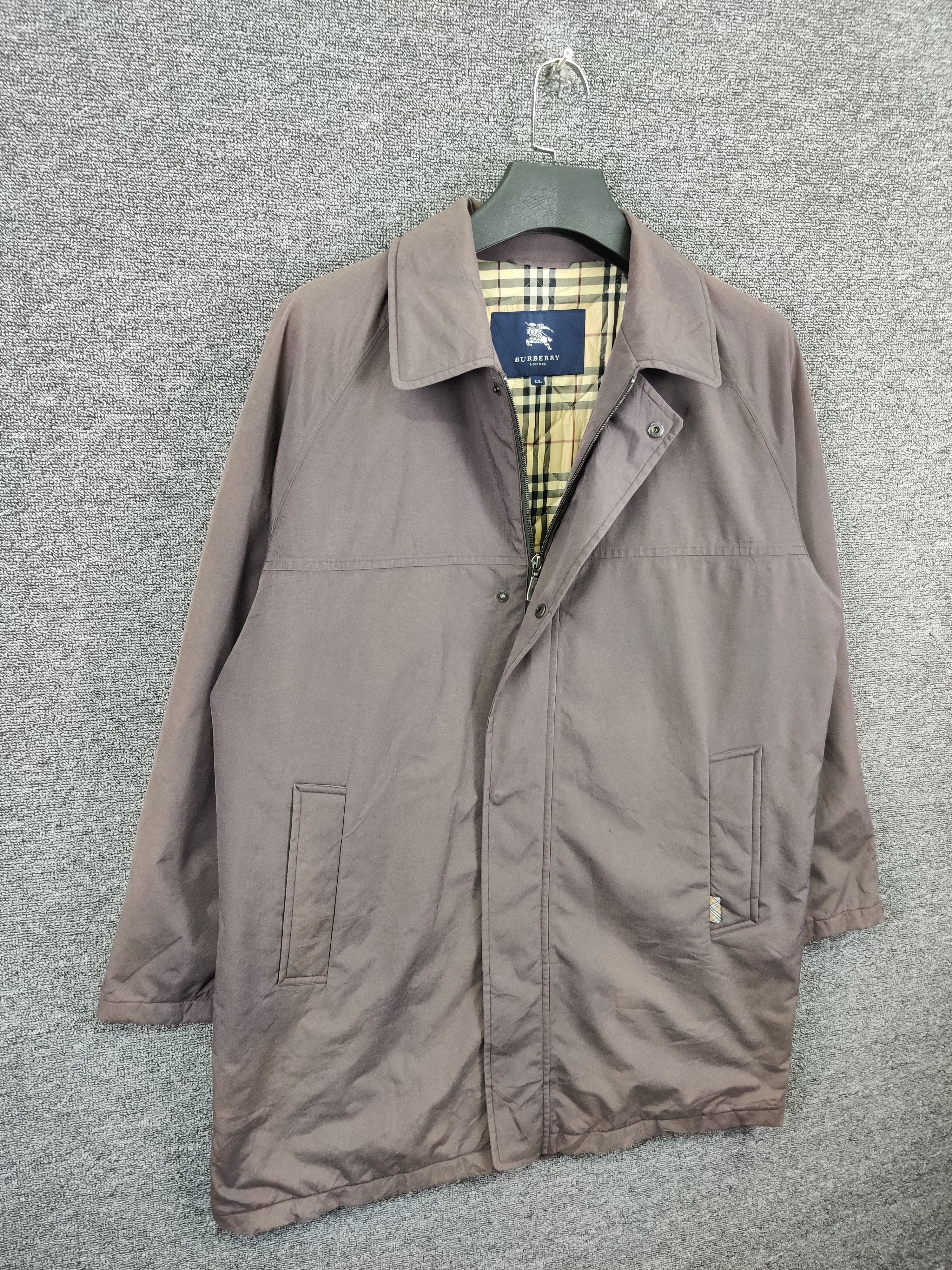 Burberry Burberry London Nova Check Goretex Overcoat Jacket Size US XL / EU 56 / 4 - 4 Thumbnail