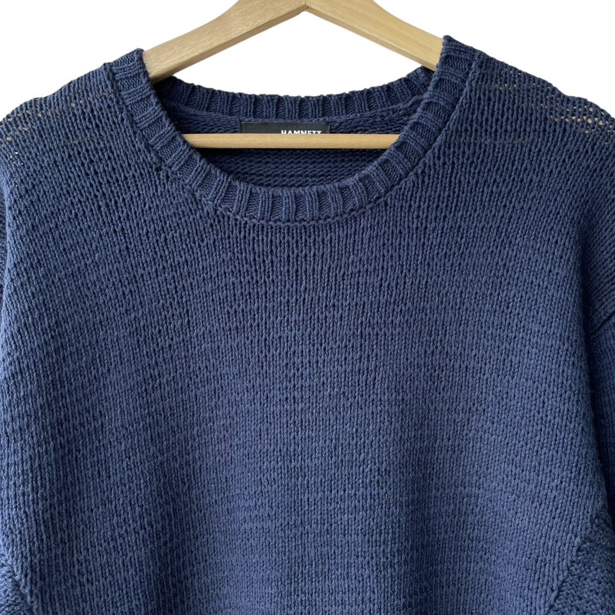 Katharine Hamnett London Kathrine Hamnett London Designer Knitted Long Sweater Size US L / EU 52-54 / 3 - 3 Thumbnail