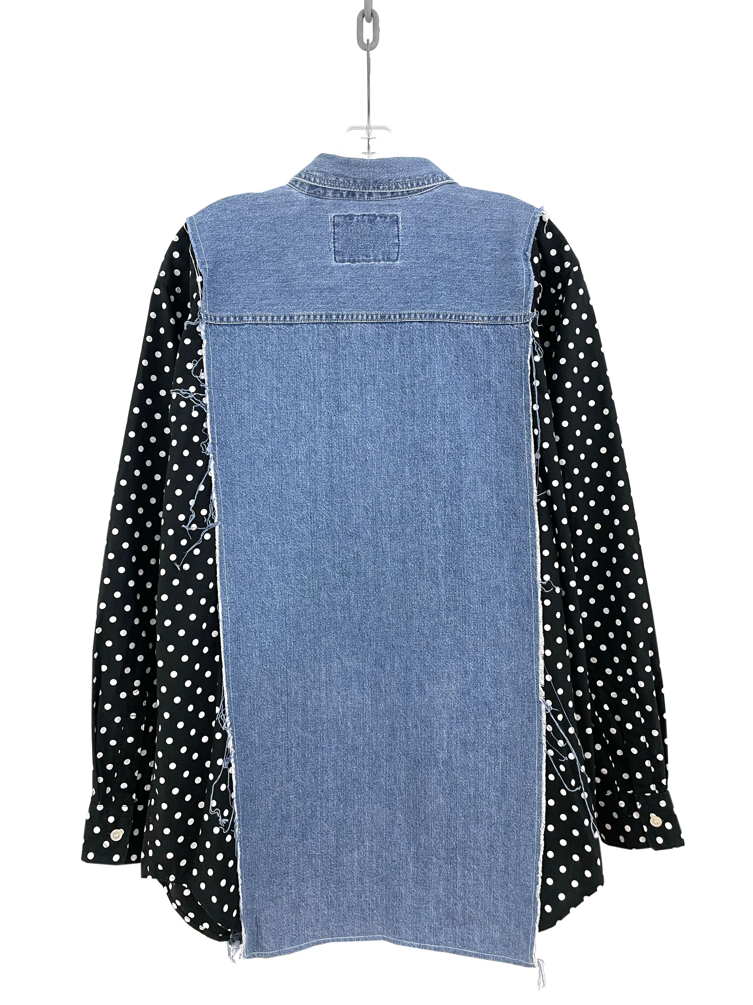 Comme des Garcons 2014 Hybrid Denim Shirt Size US L / EU 52-54 / 3 - 9 Thumbnail