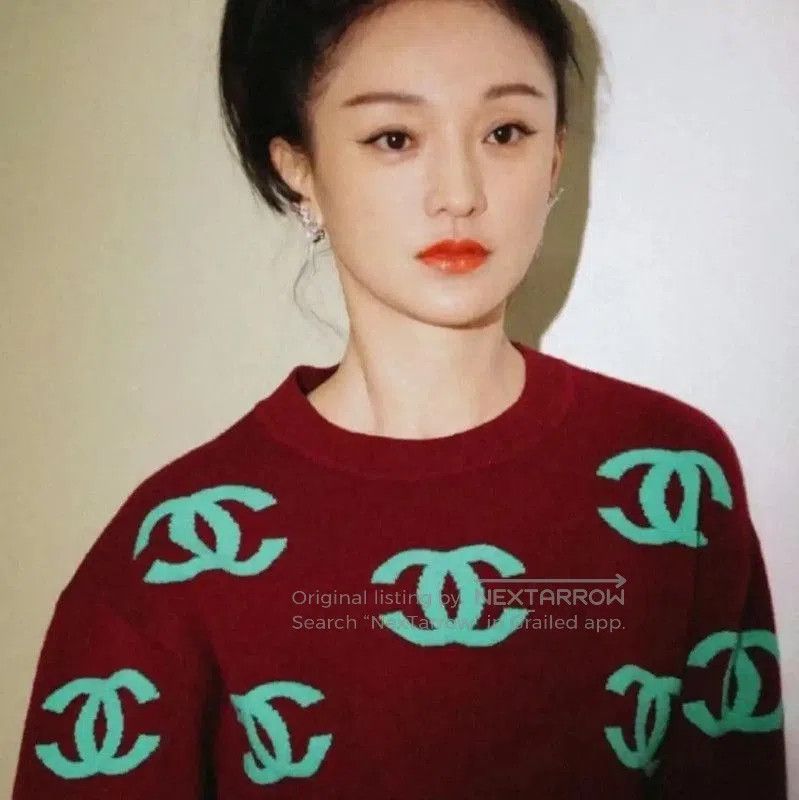 Chanel Chanel Red Cashmere Sweater for Women . Size XS / US 0-2 / IT 36-38 - 8 Thumbnail