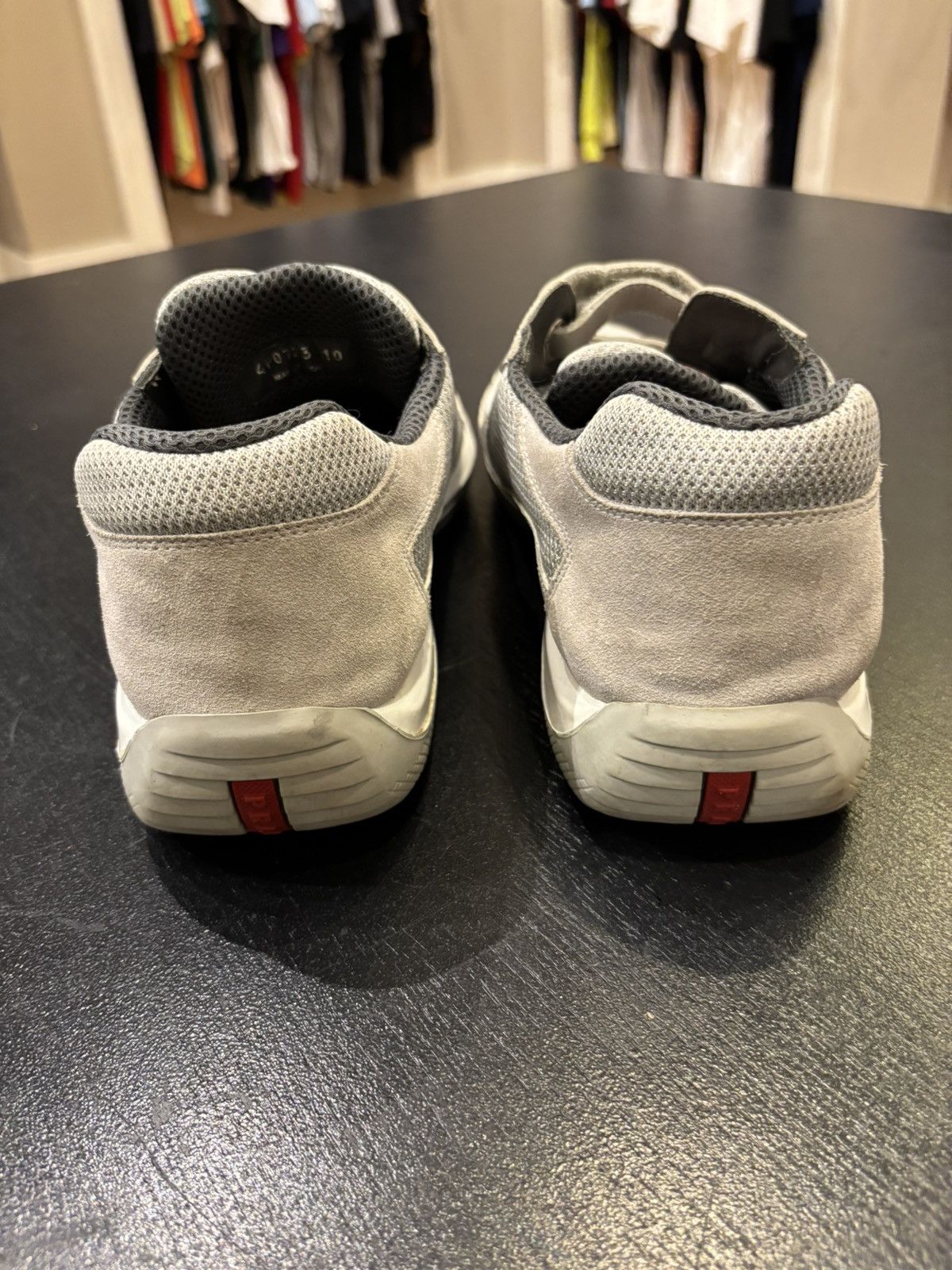 Prada Prada Americas Cup Strap Grey Size US 10 / EU 43 - 3 Thumbnail