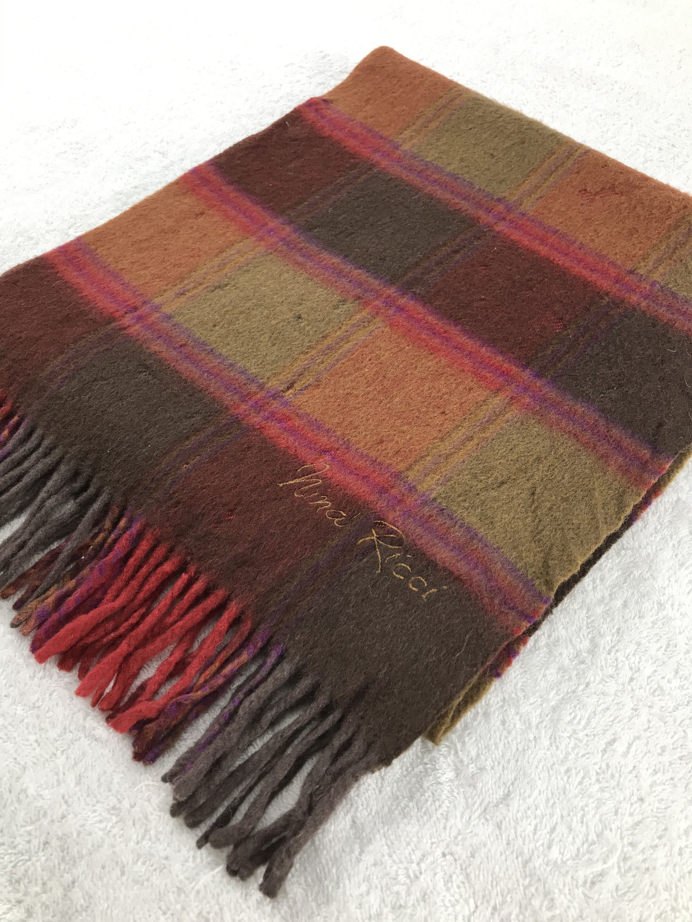Vintage Nina Ricci Scarf / Muffler / Neckwear - WW1249 Size ONE SIZE - 4 Thumbnail