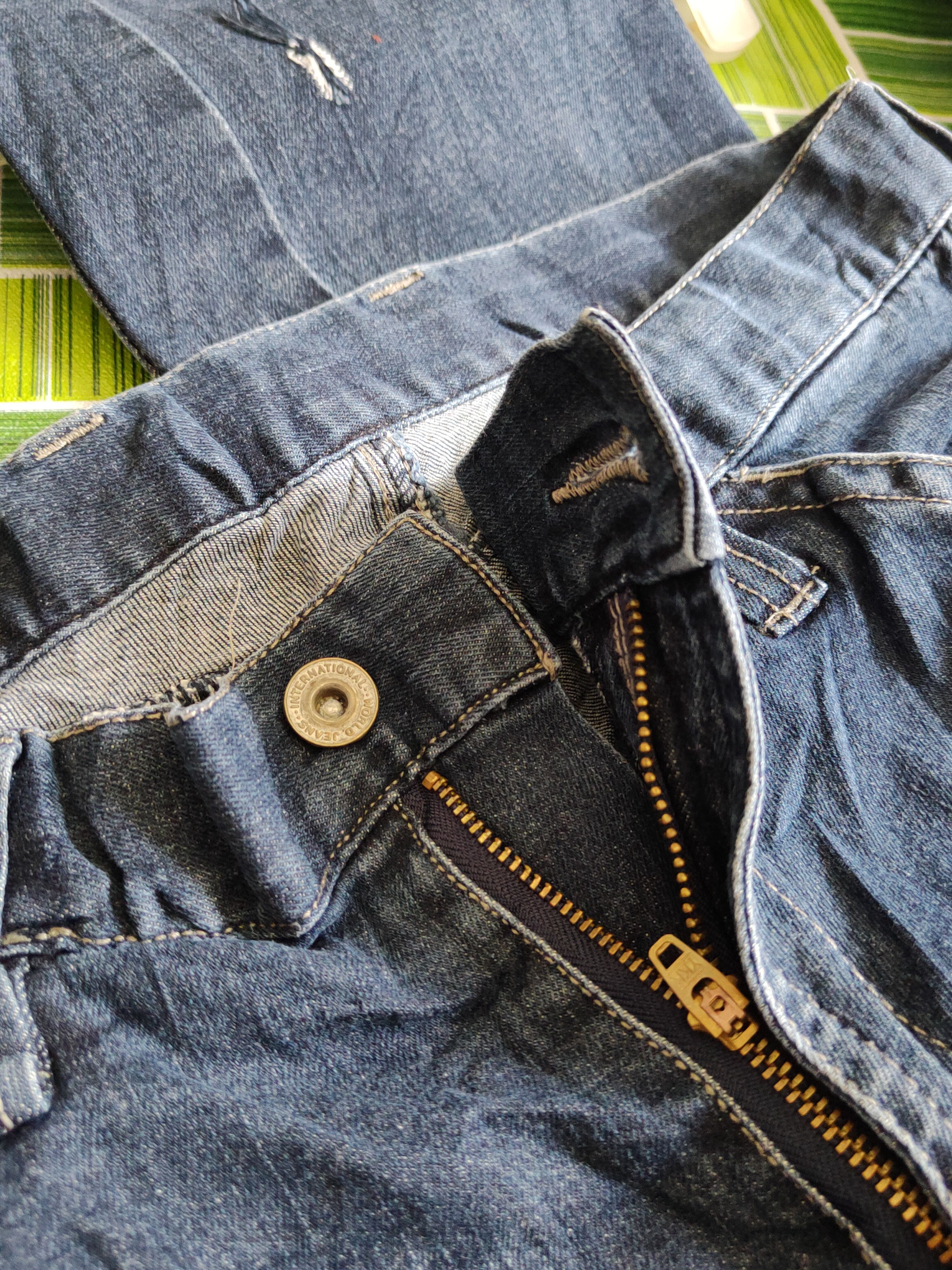 Japanese Brand Japanese Brand Dark Blue Multipocket Tactical Denim #S1538 Size US 33 - 15 Thumbnail