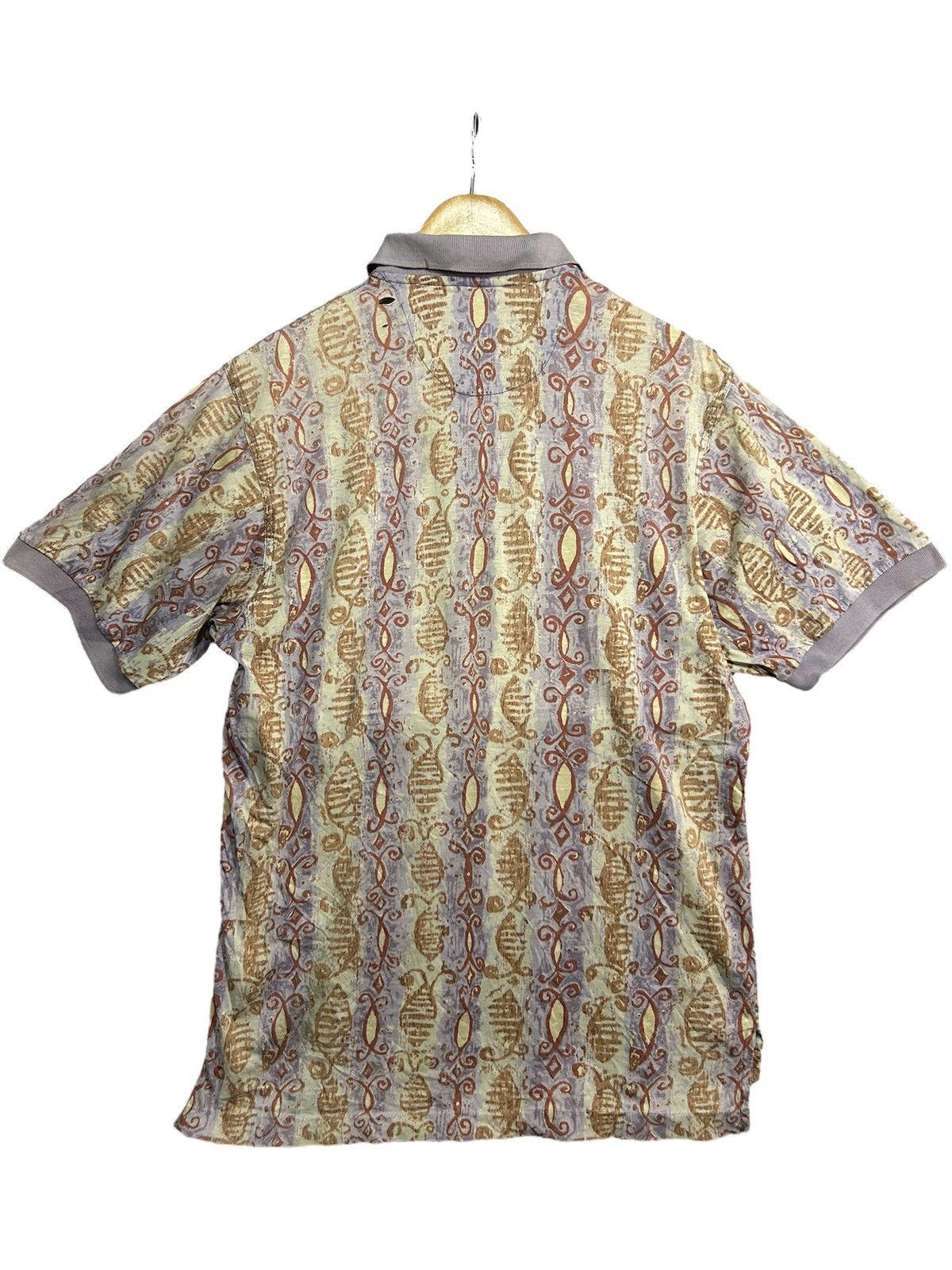 Nike × Vintage vintage abstract nike Polo tee Size US M / EU 48-50 / 2 - 5 Thumbnail