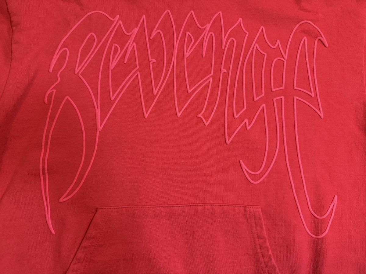 Revenge XXXTentacion x Revenge X Kill Outline Hoodie Red Size US M / EU 48-50 / 2 - 4 Thumbnail