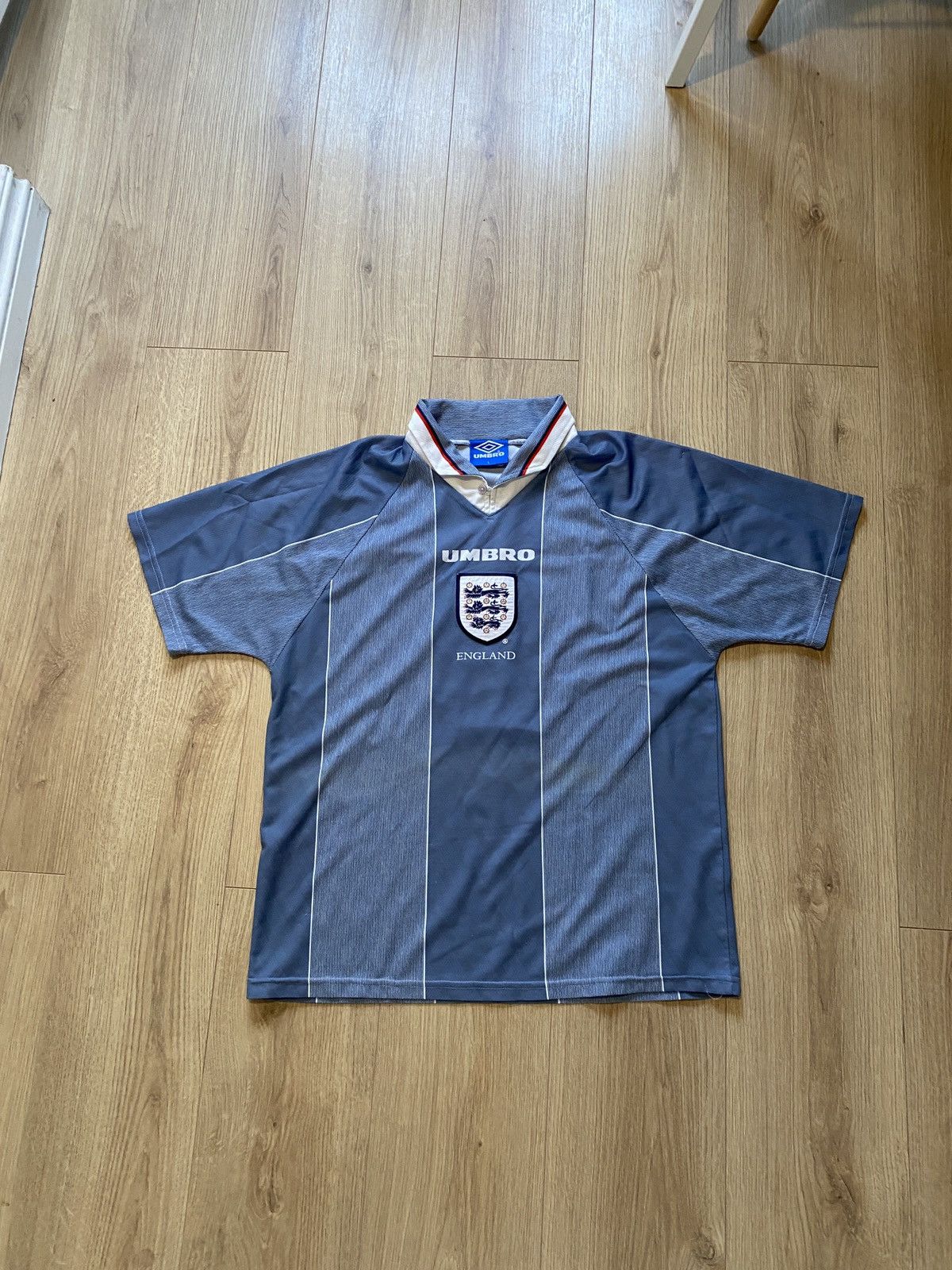 David Beckham × Umbro × Vintage Backham 7 England football 1996 Size US L / EU 52-54 / 3 - 2 Thumbnail