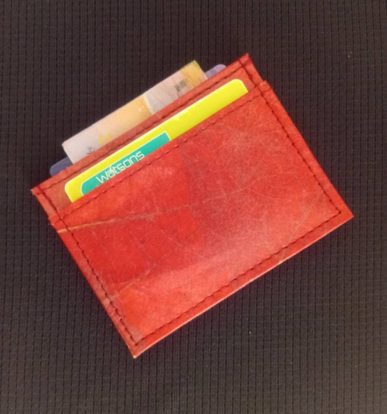 Other VINTAGE SMART WALLET VEGAN LEAF LEATHER BUSINESS CARD HOLDER Size ONE SIZE - 2 Thumbnail