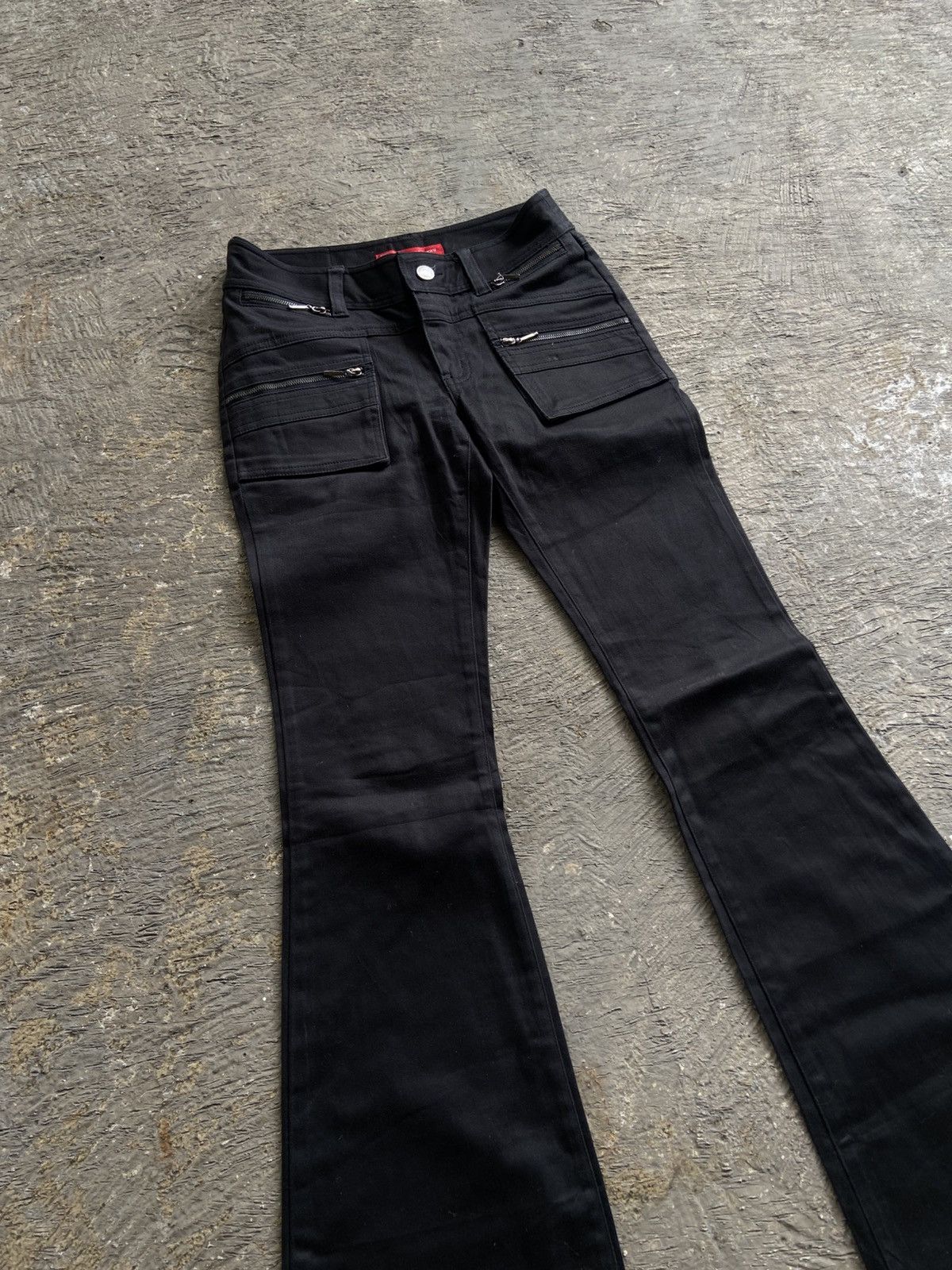 Tornado Mart 2000s Pavarotti - Vkei Tornado Mart Style Crazy Flared Pants Size 27" / US 4 / IT 40 - 2 Thumbnail