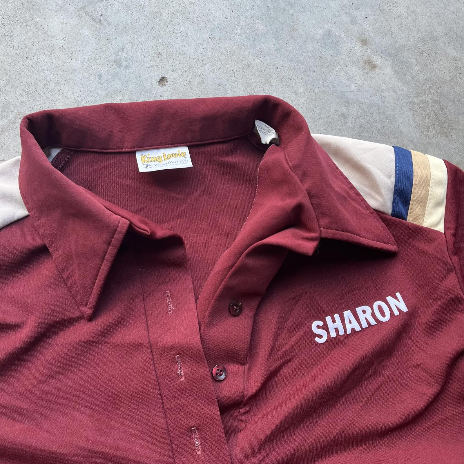 Vintage Vintage King Louie Watonga Oklahoma Livestock Bowling Shirt Size US L / EU 52-54 / 3 - 6 Thumbnail
