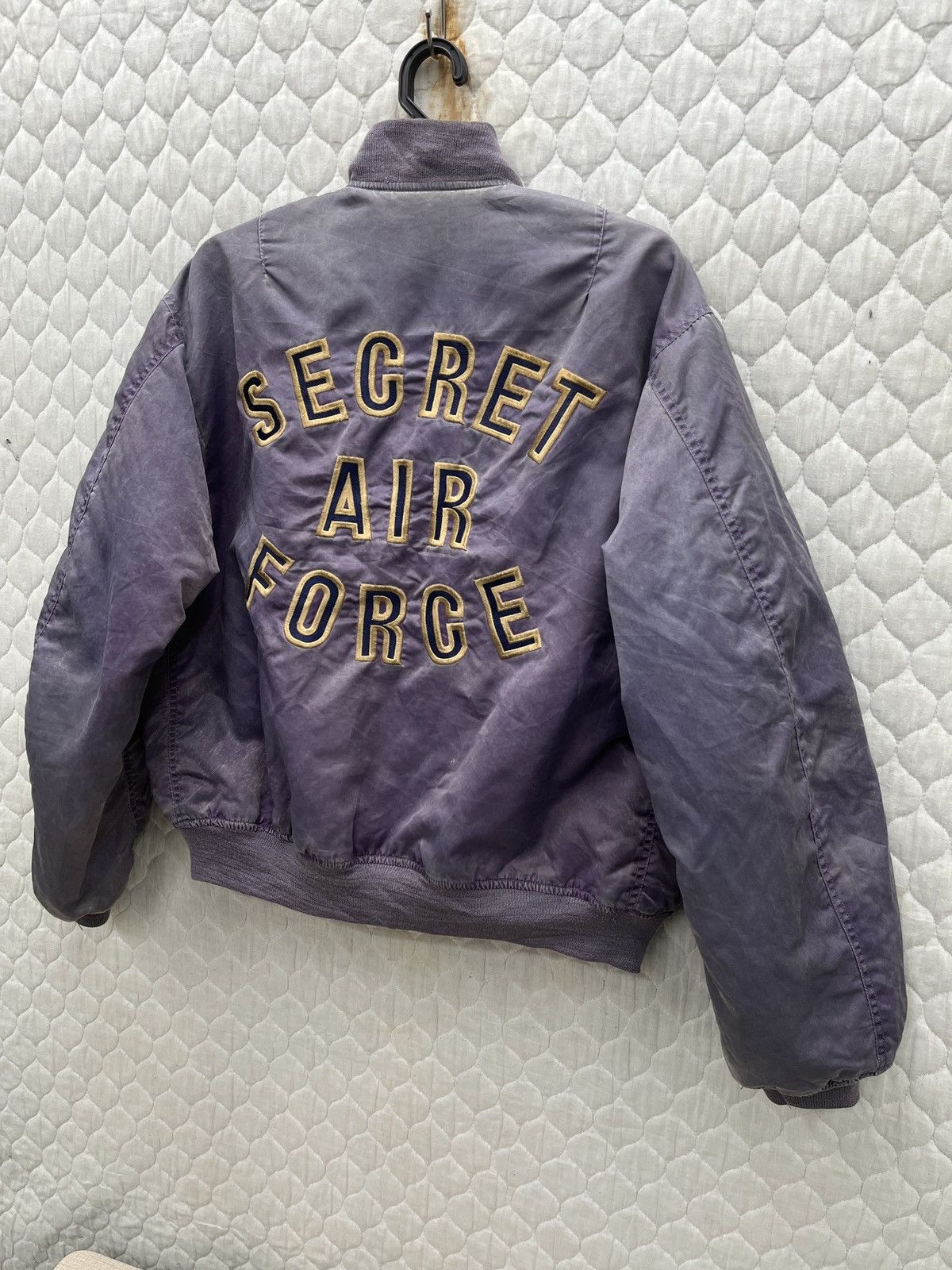 Vintage 🔥🔥🔥STEALS BACK FIRE USA SECRET AIR FORCE JACKET Size US L / EU 52-54 / 3 - 3 Thumbnail