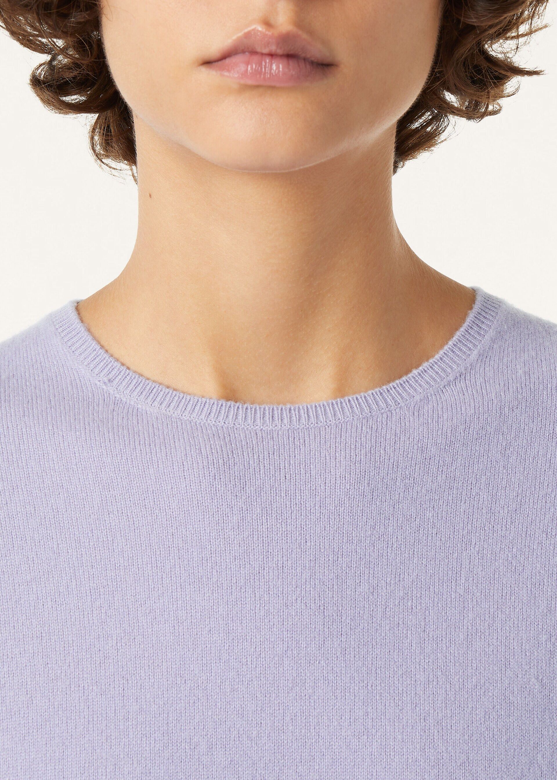 Loro Piana os11x0426 FAQ4508 Sergio Crewneck Sweater in Iced Violet Size XS / US 0-2 / IT 36-38 - 3 Thumbnail