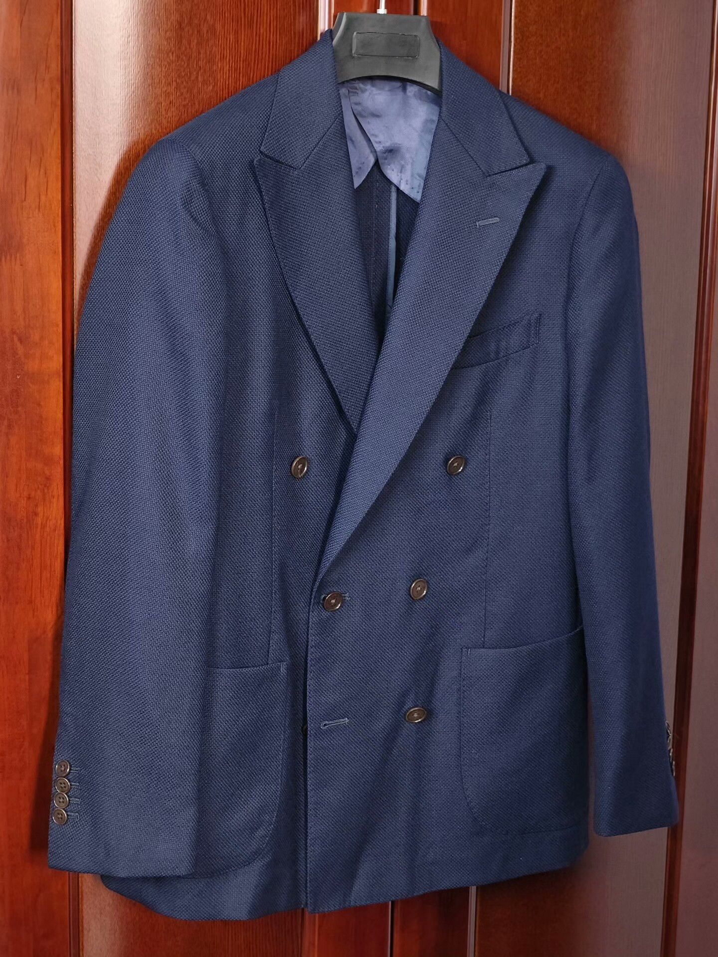 Japanese Brand Italian VBC Wool Blend Custom Suit Size US S / EU 44-46 / 1 - 1 Thumbnail