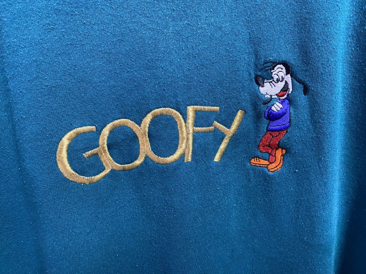 Cartoon Network vintage 90s Mickey Co Goofy embroidered large sweatshirt Size US XL / EU 56 / 4 - 2 Thumbnail