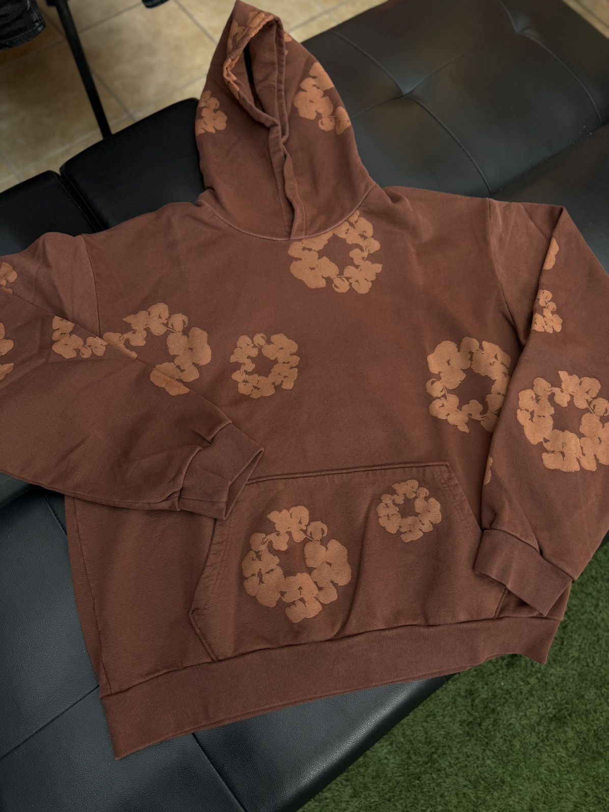 DENIM TEARS Denim Tears Brown 2025 Cotton Wreath Hoodie XXL Size US XXL / EU 58 / 5 - 2 Thumbnail