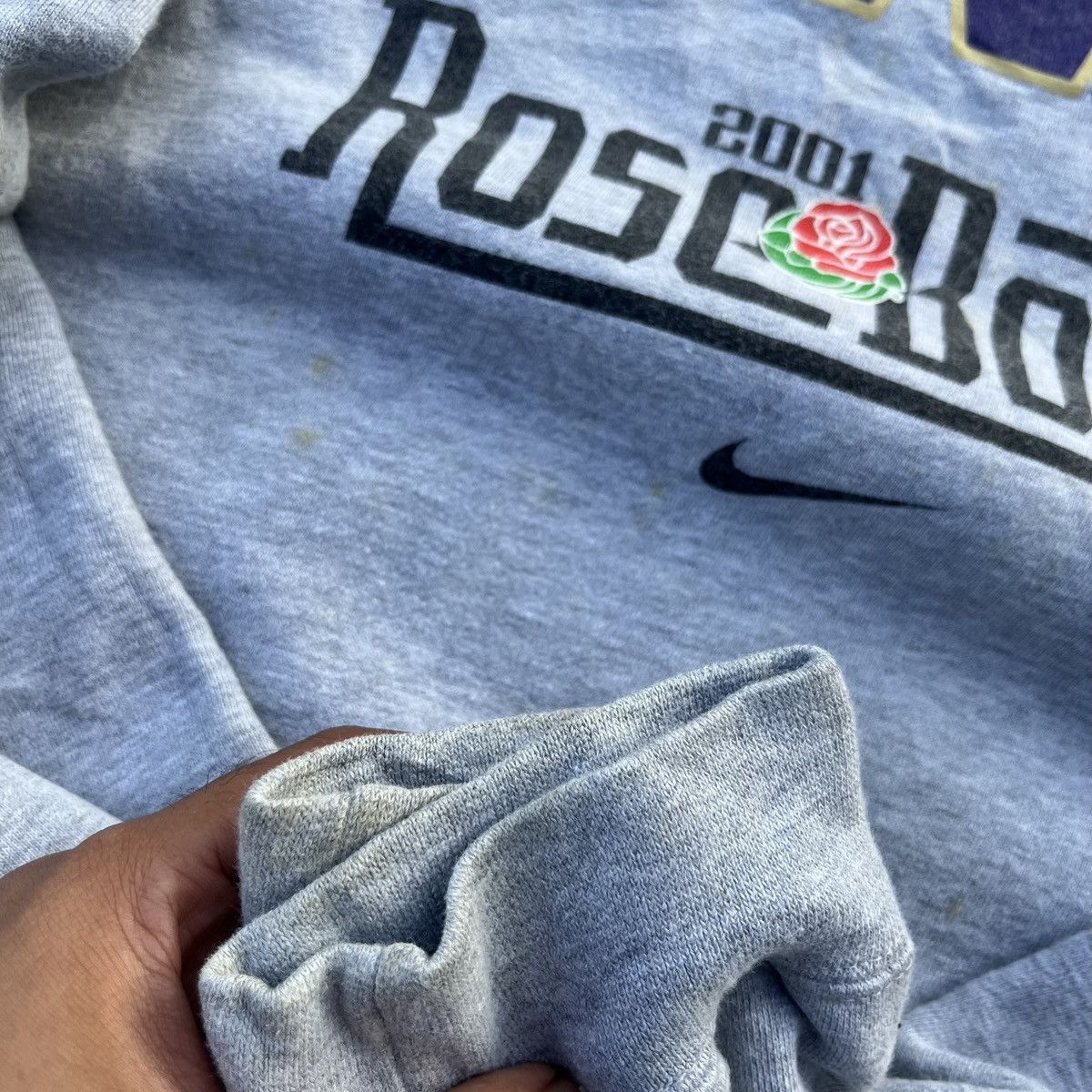 NFL × Nike × Vintage VINTAGE NIKE ROSEBOWL 2001 NFL SWEATSHIRT Size US XL / EU 56 / 4 - 6 Thumbnail