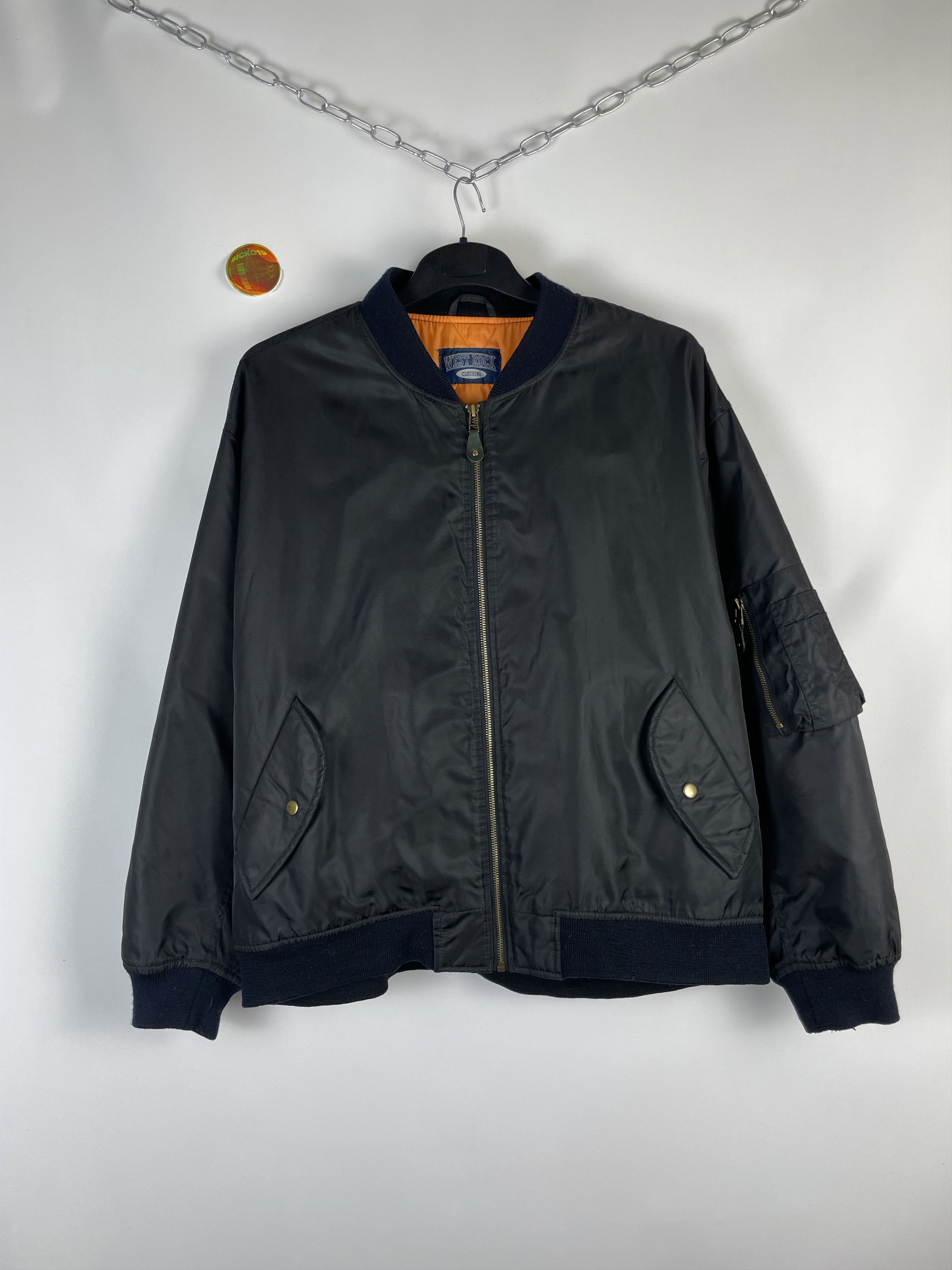 Vintage Vintage Flyer’s Man Intermediate Ma-1 Bomber Jacket Size US XL / EU 56 / 4 - 1 Thumbnail