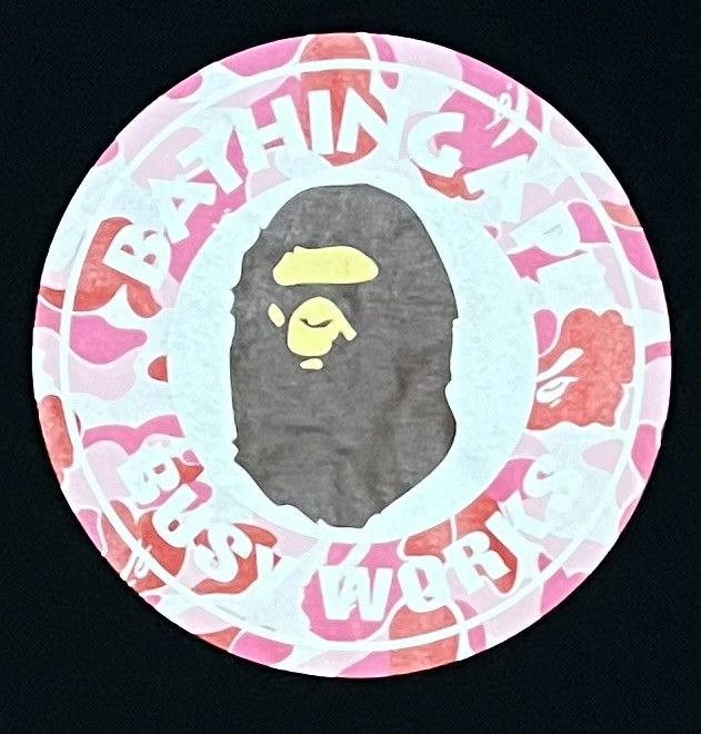 Bape Bape camo logo tee shirt Size US M / EU 48-50 / 2 - 3 Thumbnail