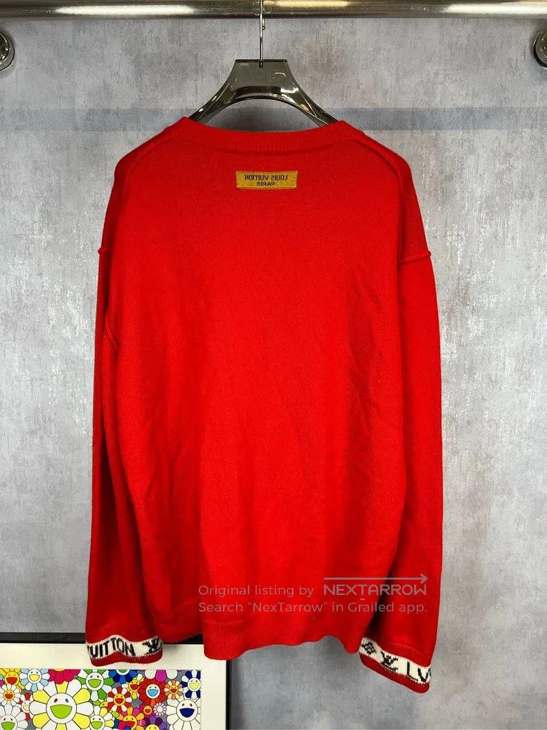 Louis Vuitton LOUIS VUITTON LV Logo Cashmere Sweater. Size US XXL / EU 58 / 5 - 2 Thumbnail