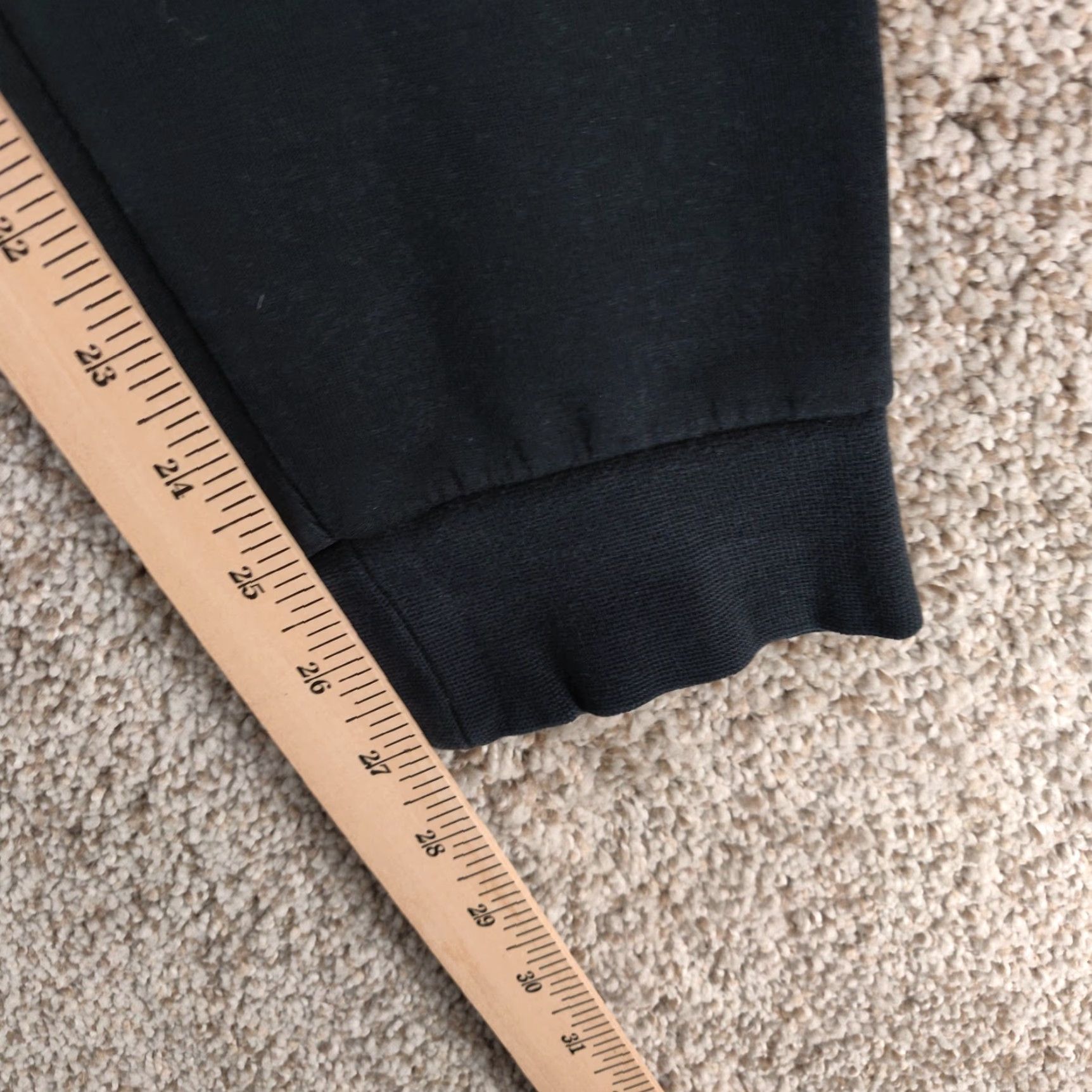 Nike Nike Tech Fleece Jogger Pants Mens Medium Black Zip Pocket Streetwear Athletic Size US 31 - 5 Thumbnail