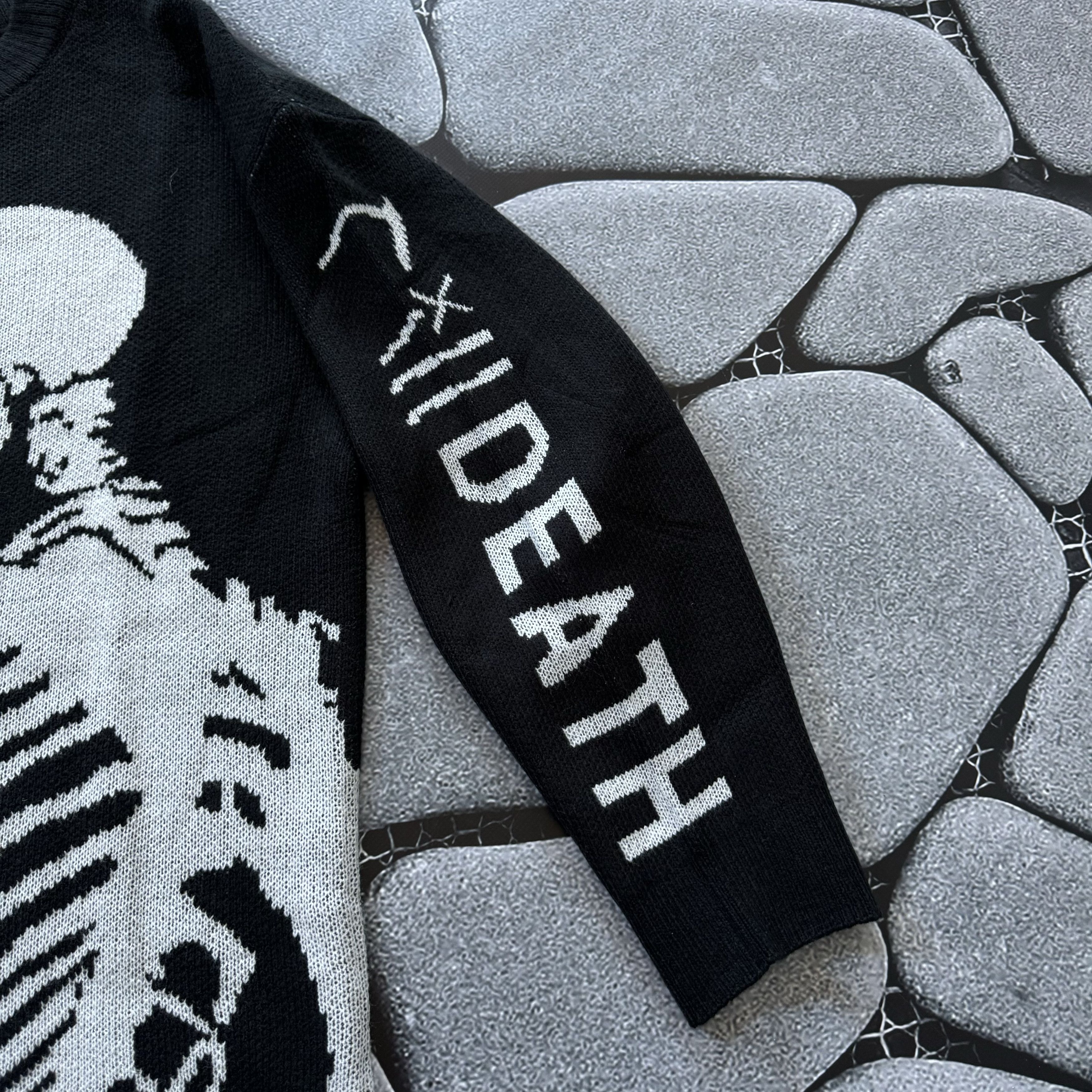 Hysteric Glamour VINTAGE SKELETON KNITTED OVERSIZED SWEATER OPIUM Y2K Size US S / EU 44-46 / 1 - 3 Thumbnail