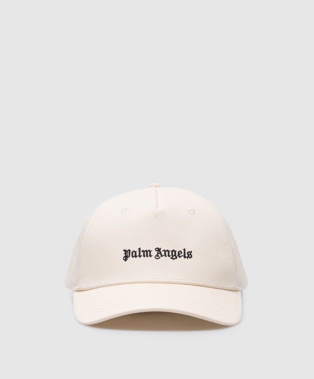 Palm Angels o1s22i1n0824 Size: OS / Logo Baseball Cap in Beige Size ONE SIZE - 1 Thumbnail