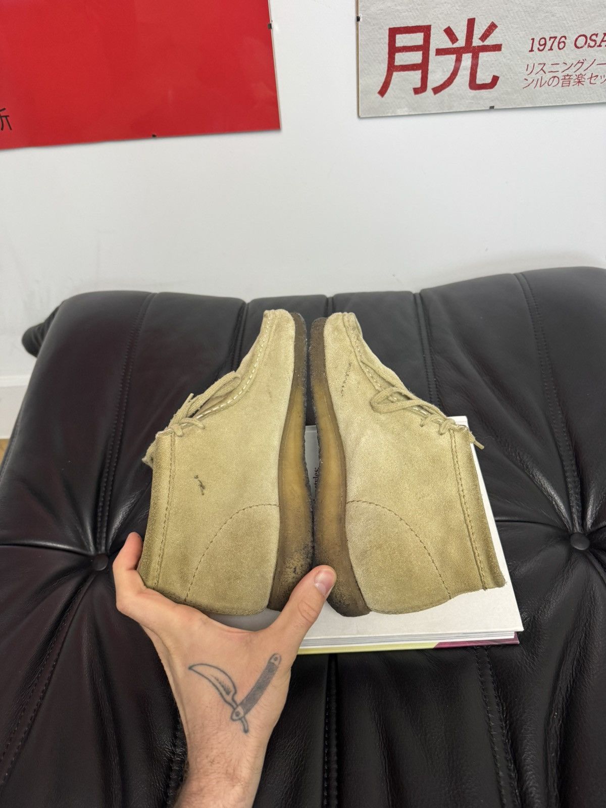 Clarks Clarks wallabee boot suede casual old money streetwear rare Size US 9 / EU 42 - 5 Thumbnail