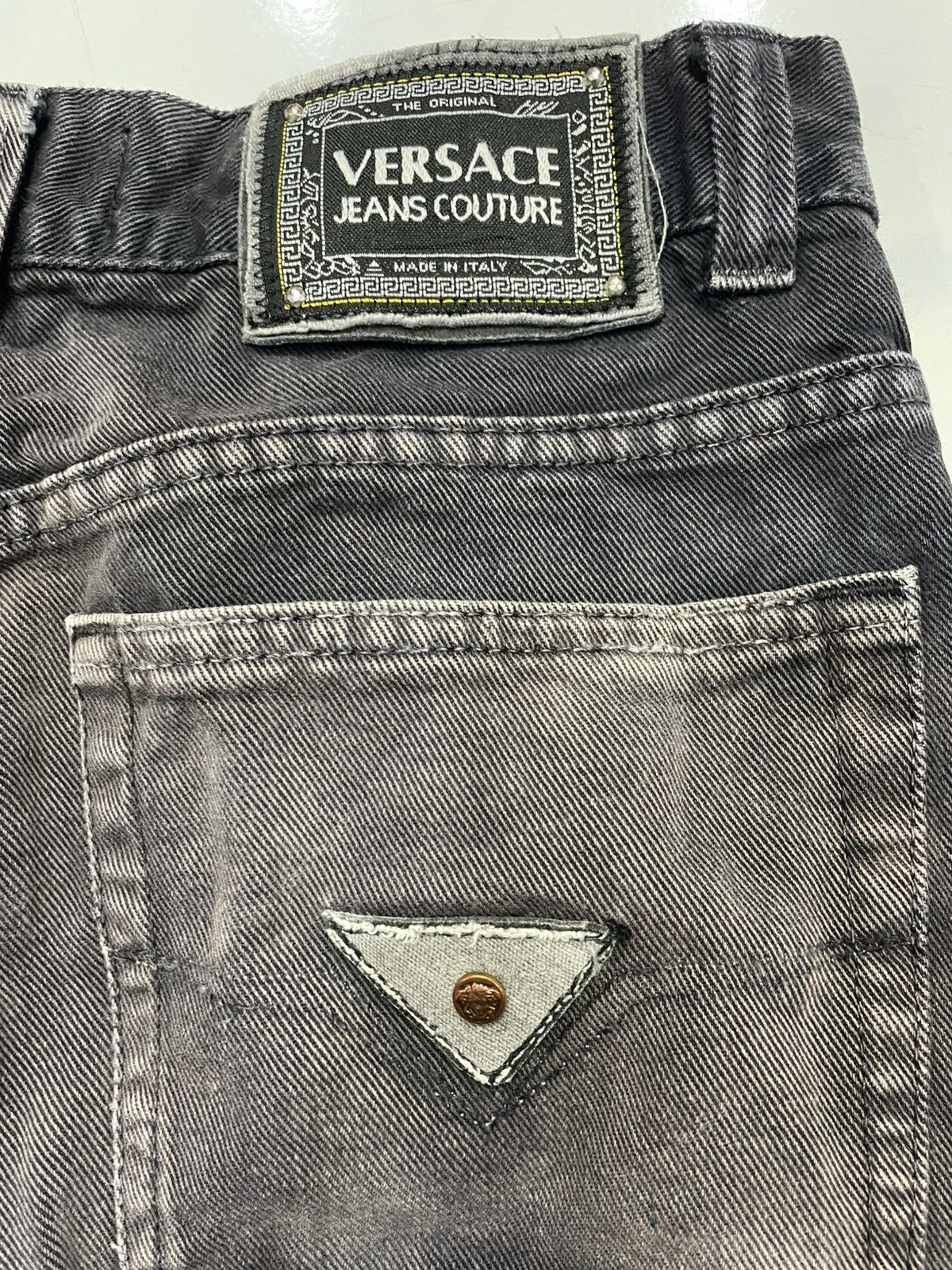 Versace Jeans Couture Vintage Luxury Denim Versace Jeans Couture Faded Pants Size US 30 / EU 46 - 3 Thumbnail
