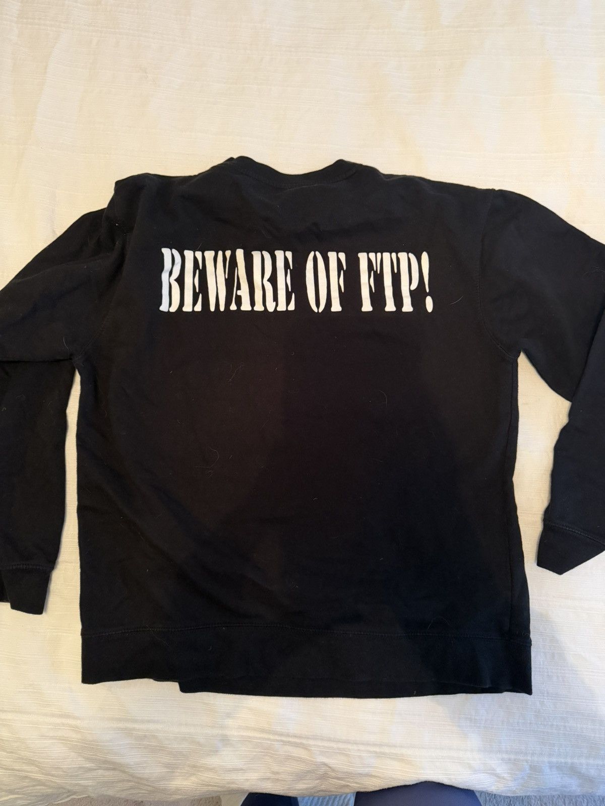 Fuck The Population FTP FTPOSSEE Black Crewneck Sweatshirt Size US L / EU 52-54 / 3 - 4 Thumbnail